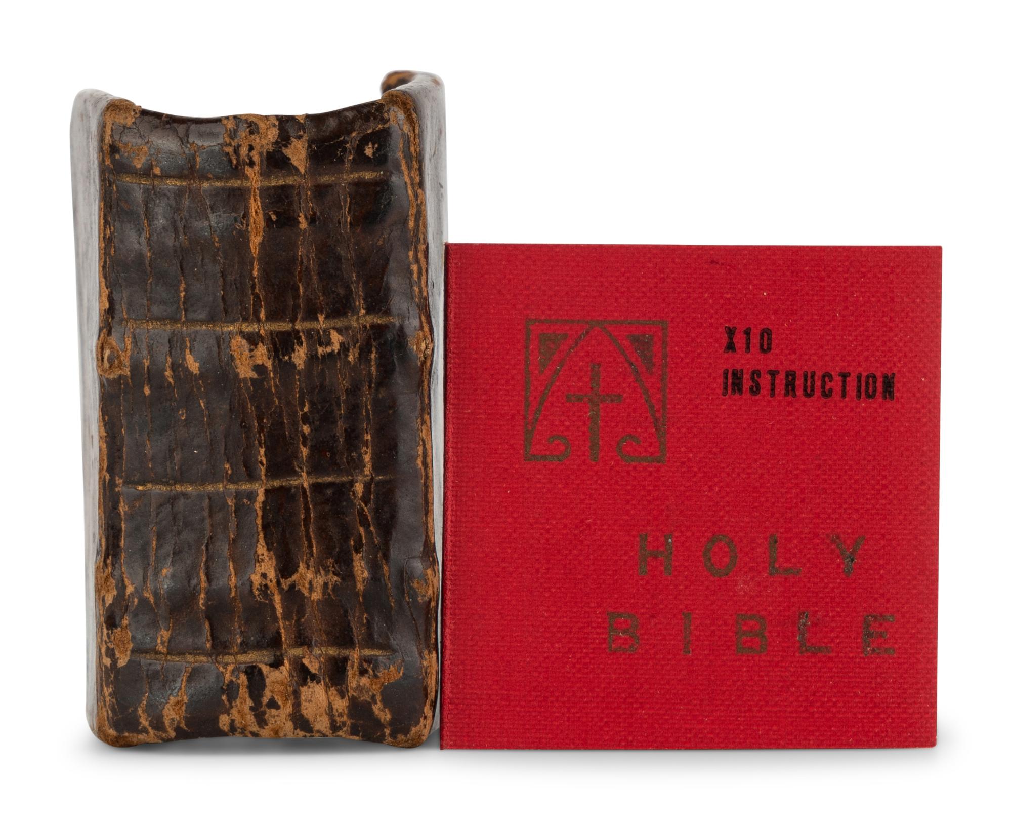 [MINIATURE BOOK] -- [BIBLE, in English]. The Bible in Miniature, or a Concise History of the Old and New Testaments . London: E. Newberry, 1780.