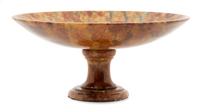 An Italian Marble Tazza Diameter 13 1/2 inches. — LATE 19TH/EARLY 20TH CENTURY