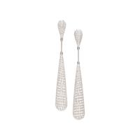 WHITE GOLD AND DIAMOND EARRINGS