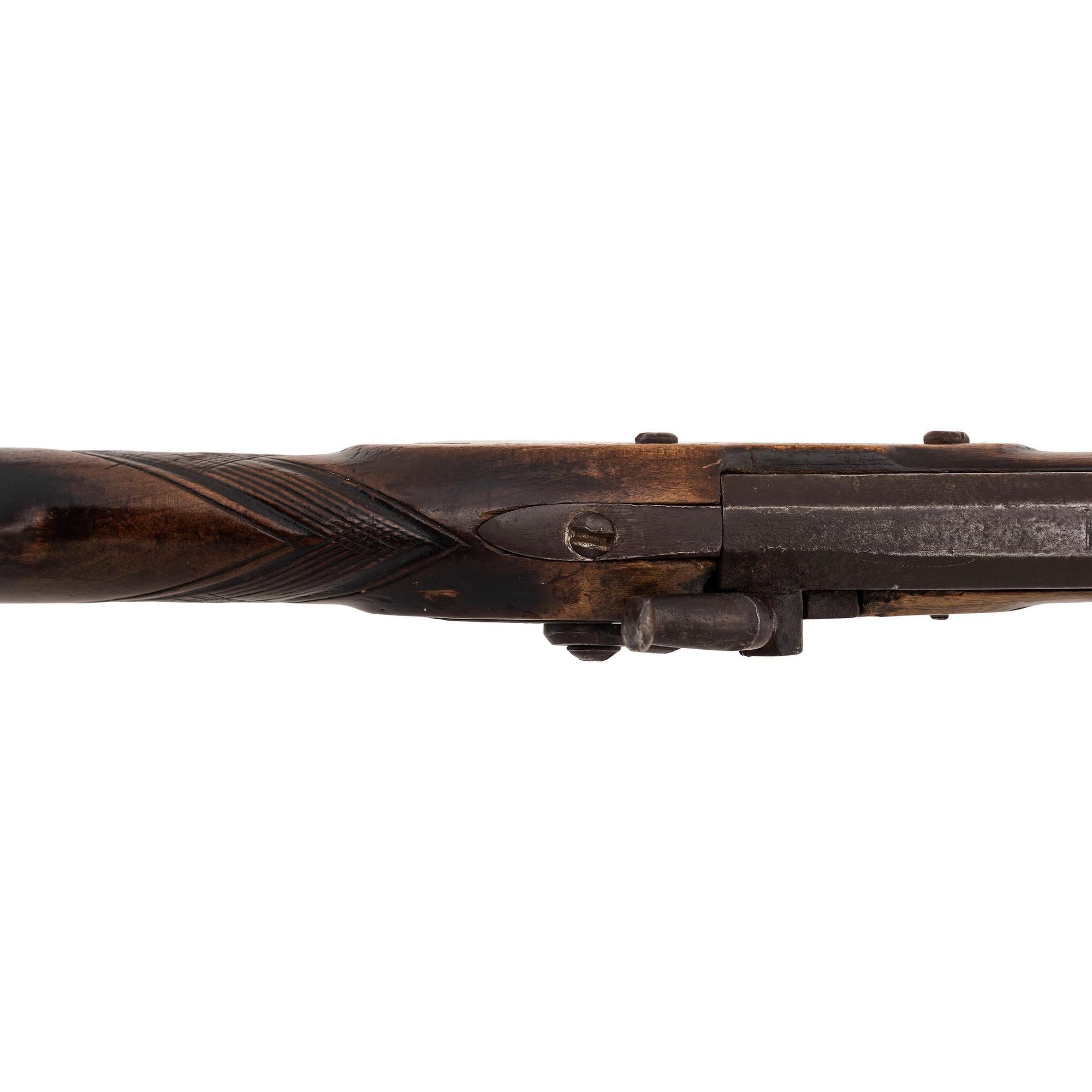 Percussion Indian Trade Rifle by A. Gumph