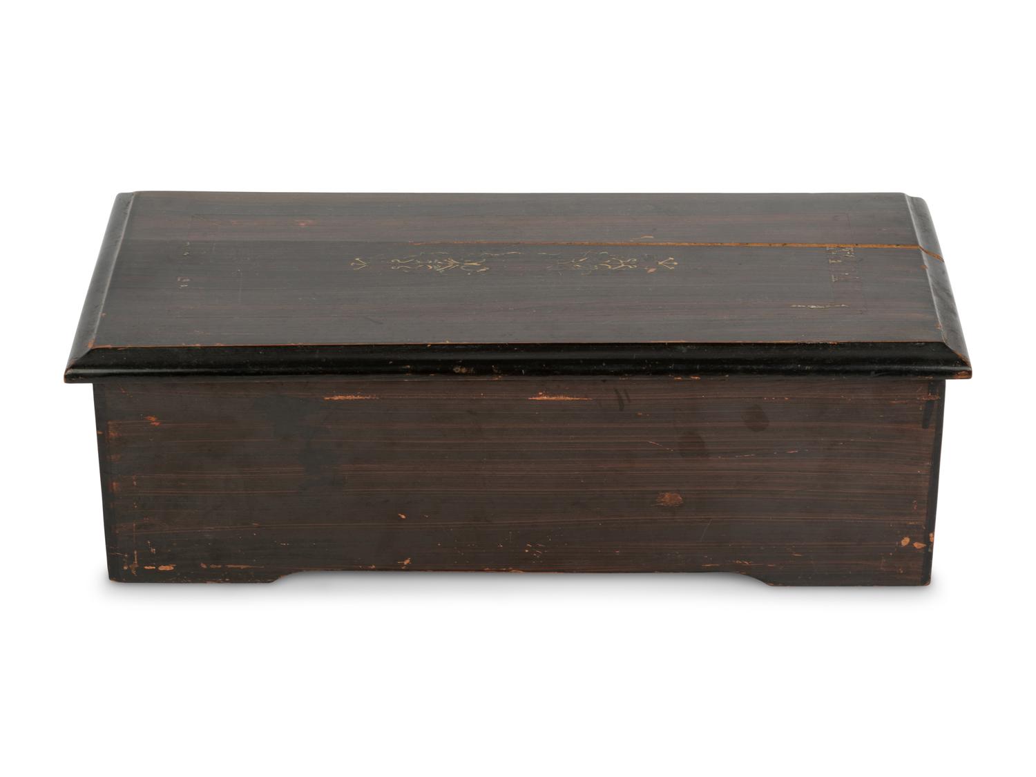 A Swiss Cylinder Music Box
