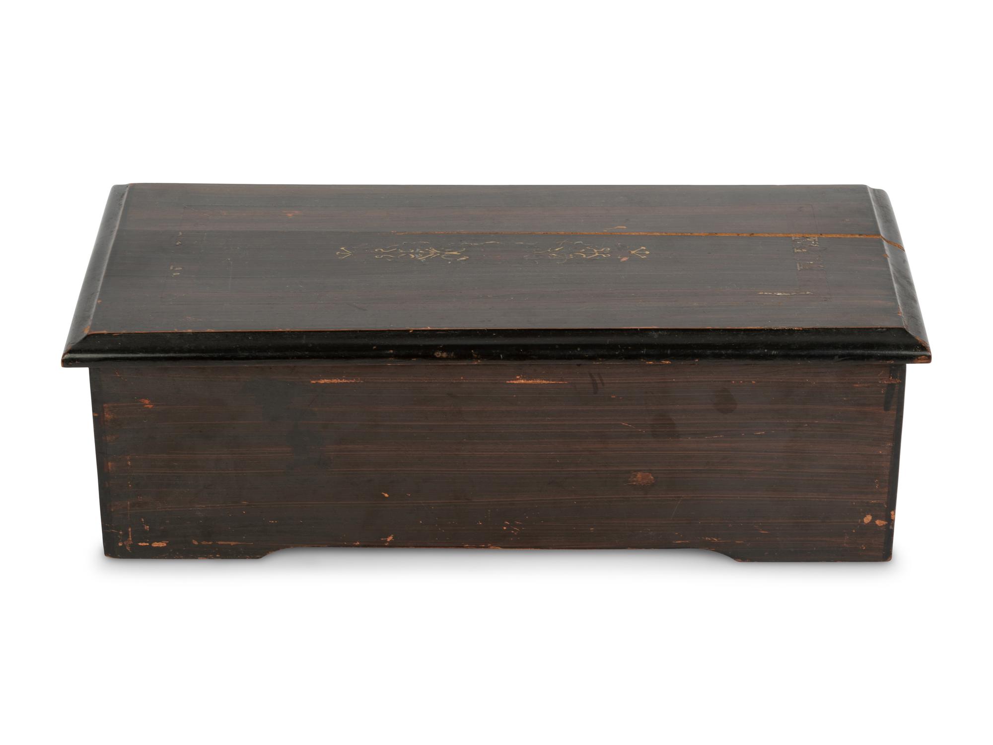 A Swiss Cylinder Music Box
