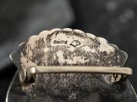Hopi and Navajo Silver Belt Buckles