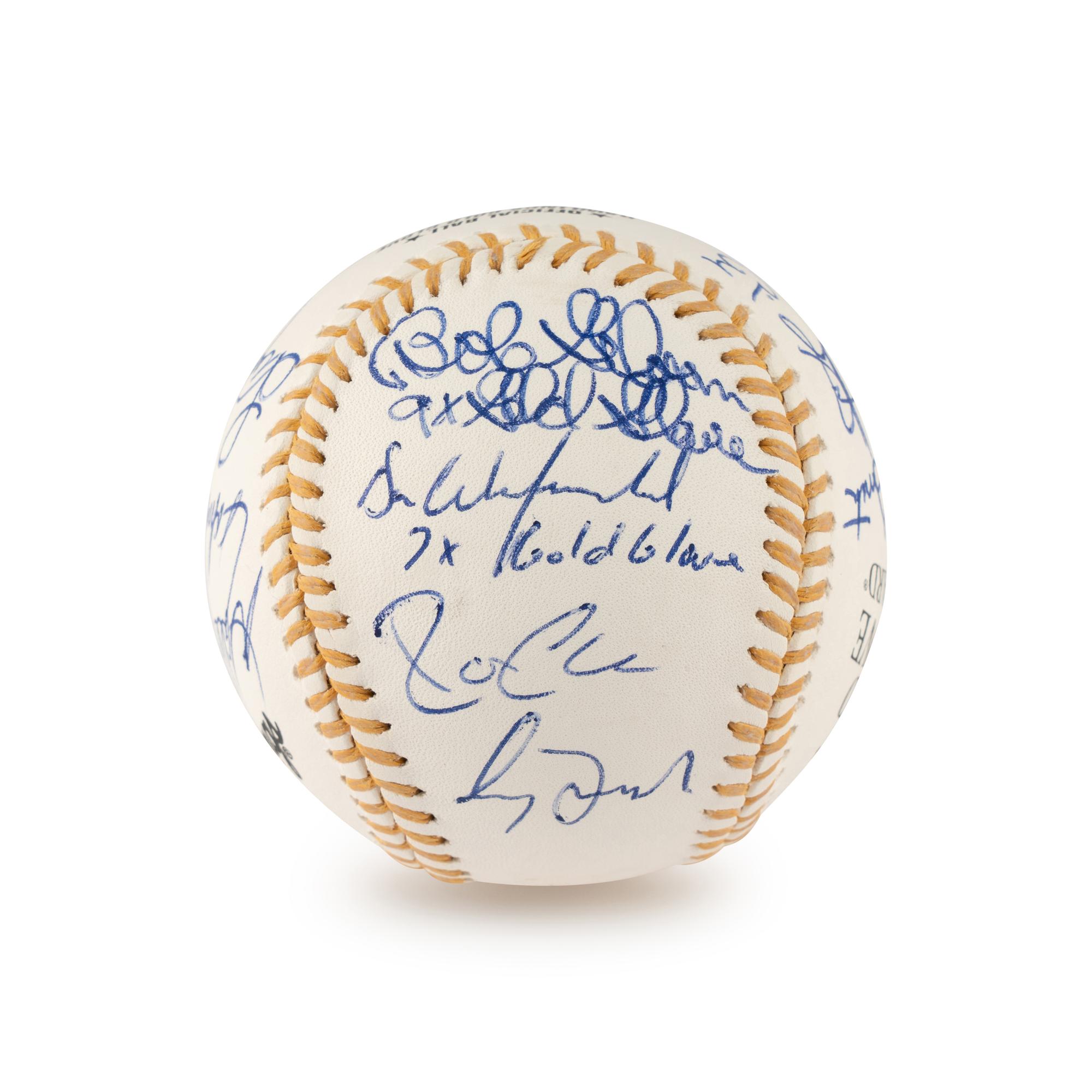 A Gold Glove Winners Multi Signed Autograph Baseball (Beckett Authentication Services)