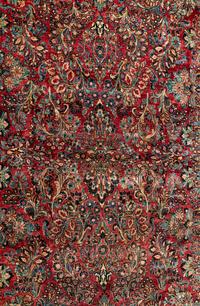 A Kirman Wool Rug