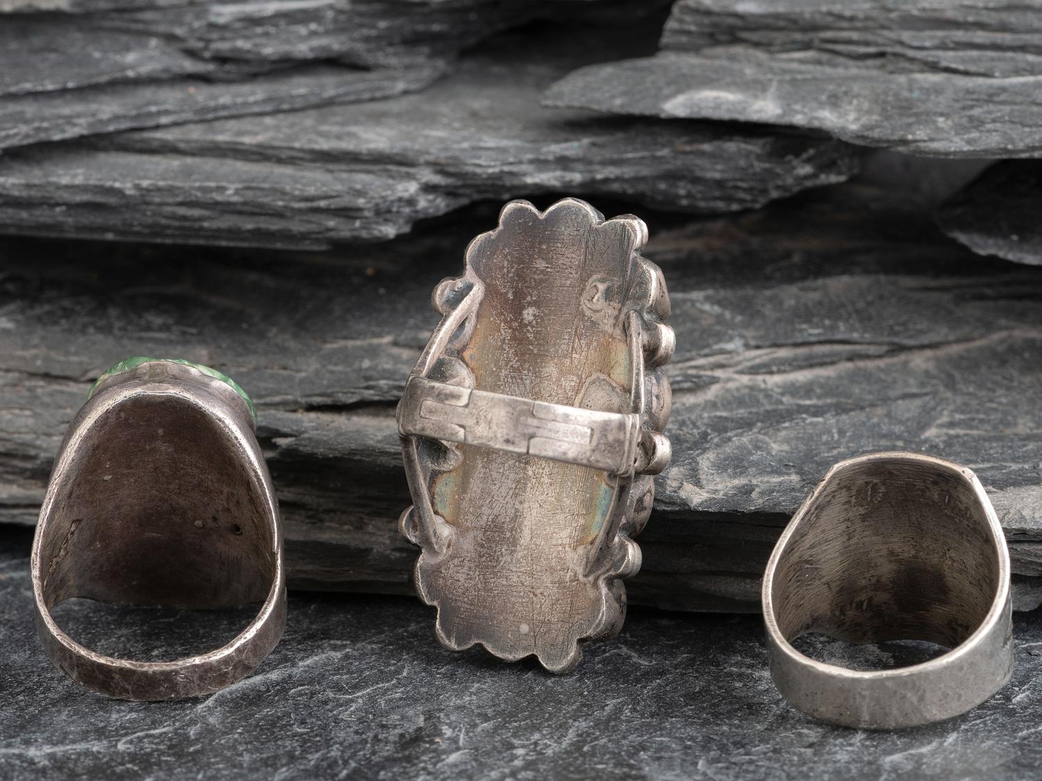 Navajo and Zuni Rings