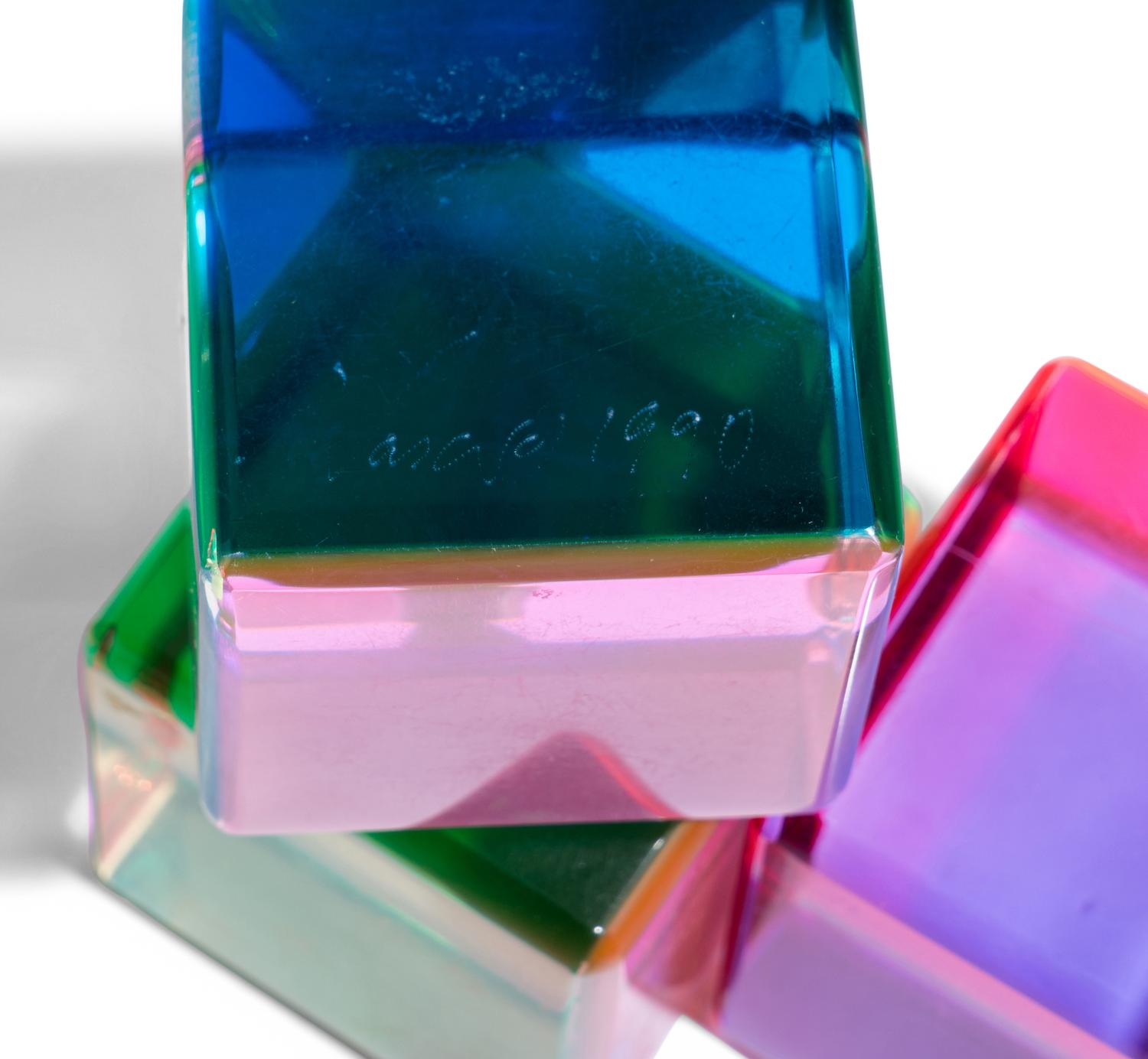 Set of Ten Cubes, 1990