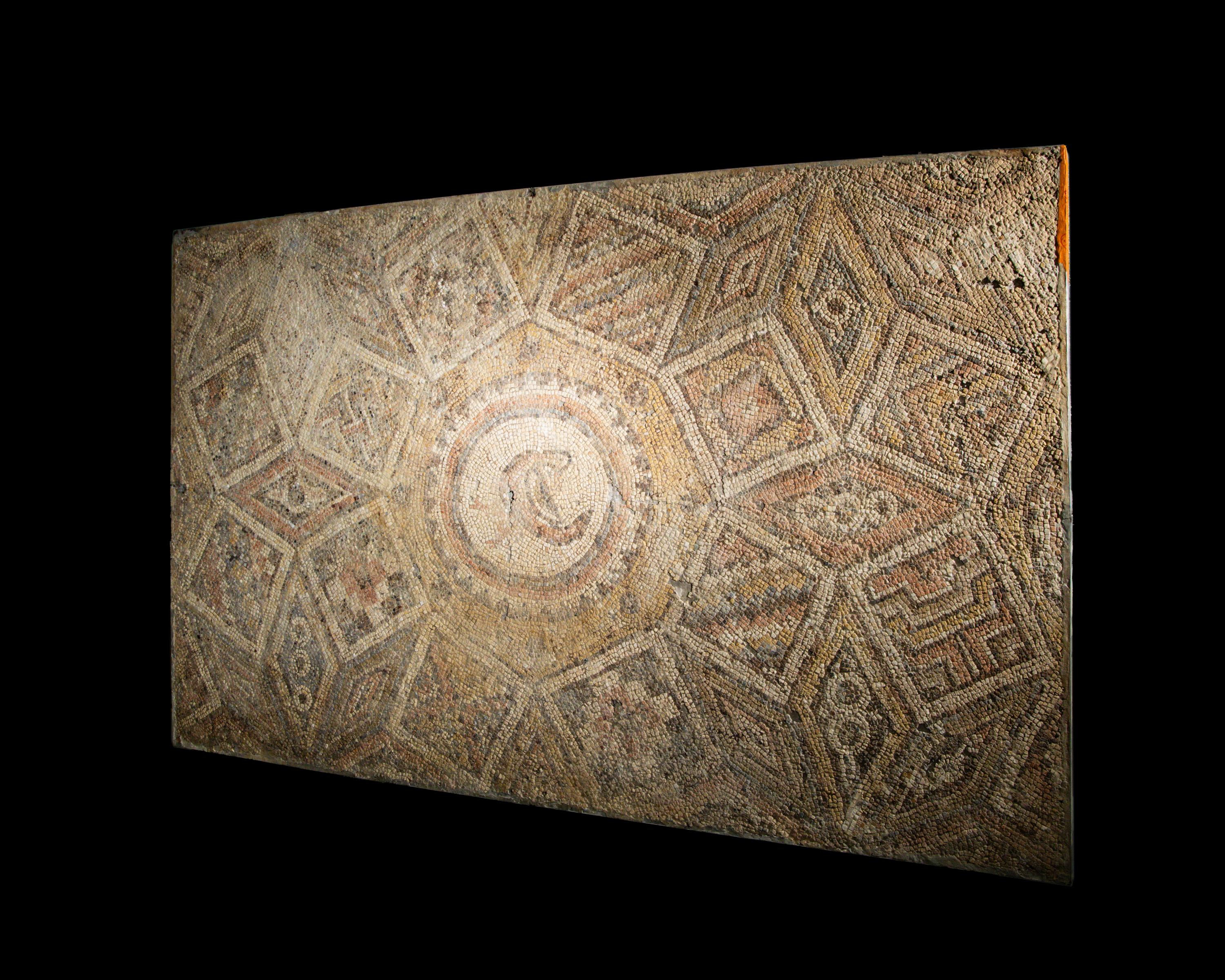 A Roman Geometric Mosaic Panel