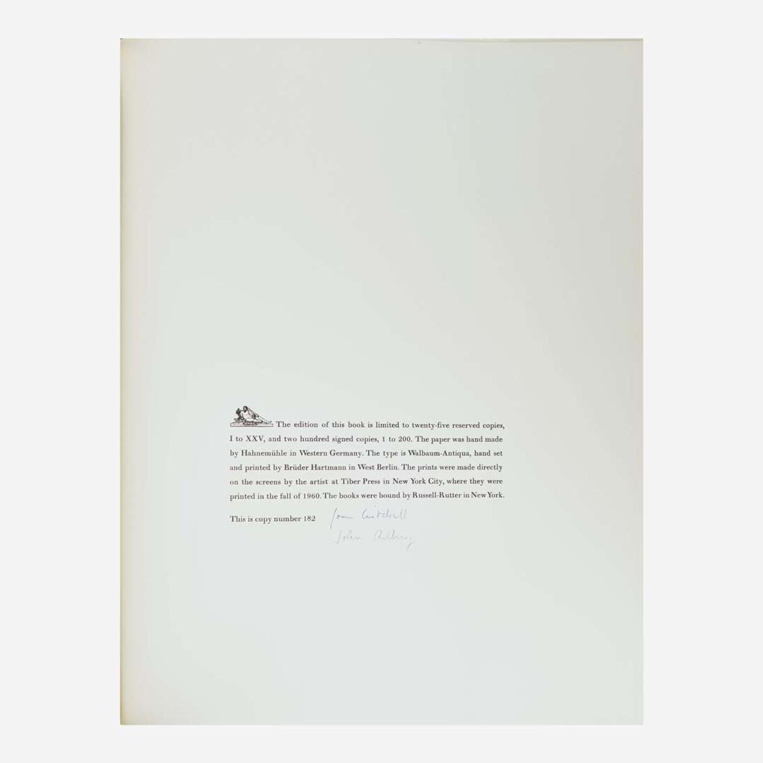 [Art] Mitchell, Joan, and John Ashbery, et al. (Abstract Expressionism)