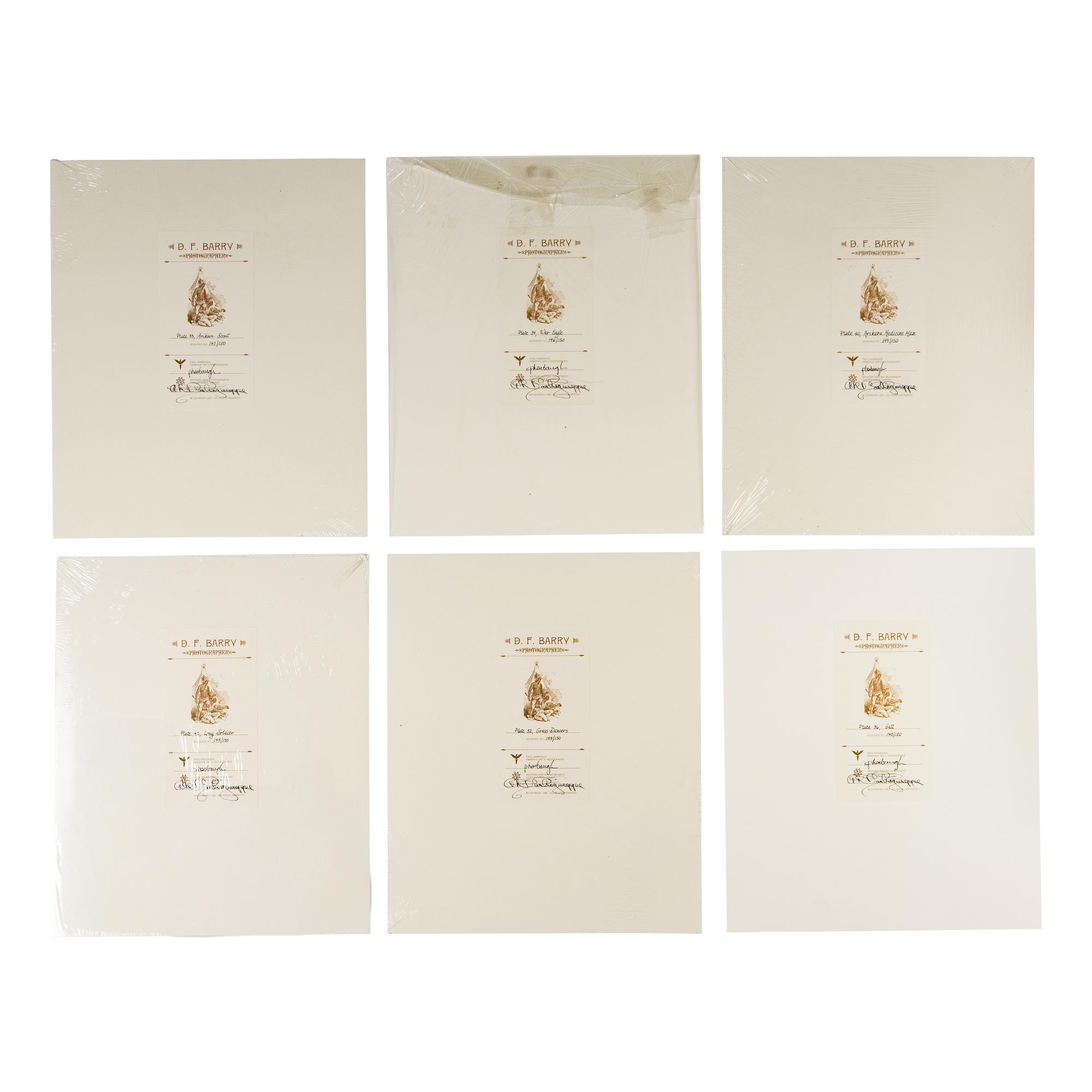 David F. Barry (American, 1854-1934) — Six Photographs Printed by Paul H. Harbaugh, Denver Public Library, 1982