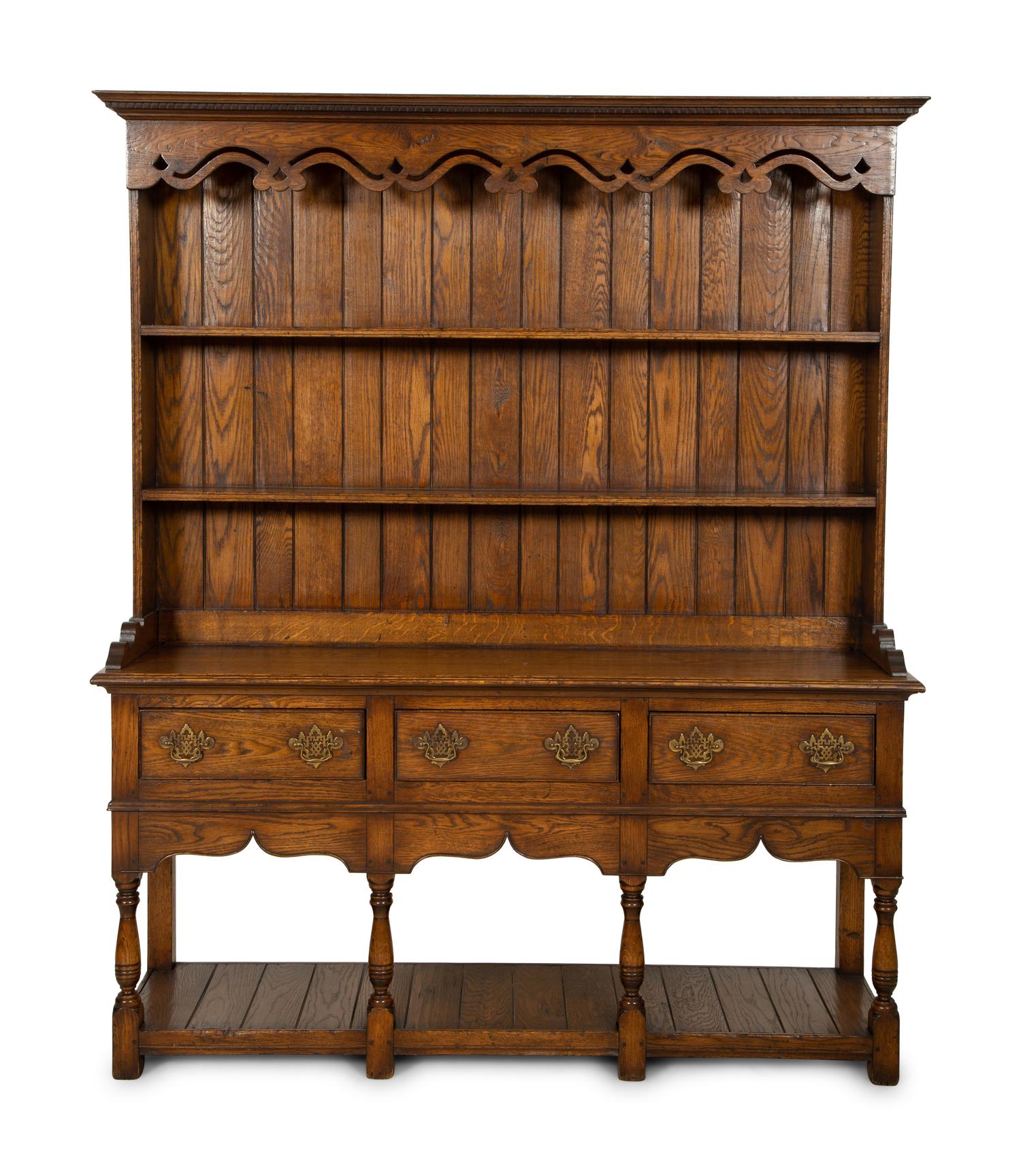 An English Oak Welsh Dresser