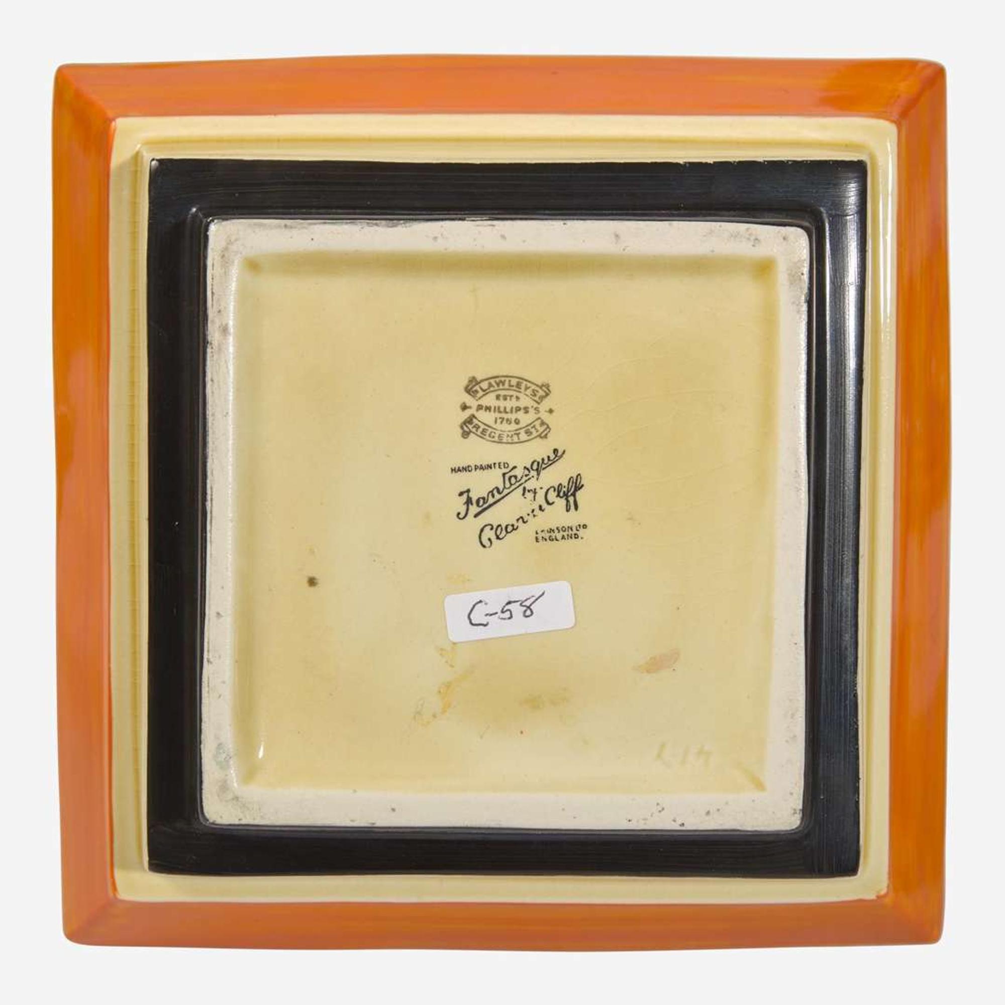 Clarice Cliff (English, 1899-1972) Group of "Bizarre" and "Fantasque" Art Deco Pottery, UK, 1920s-1930s
