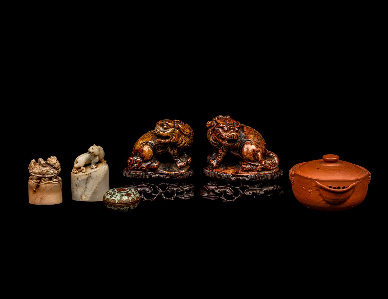 Six Chinese Scholar's Objects