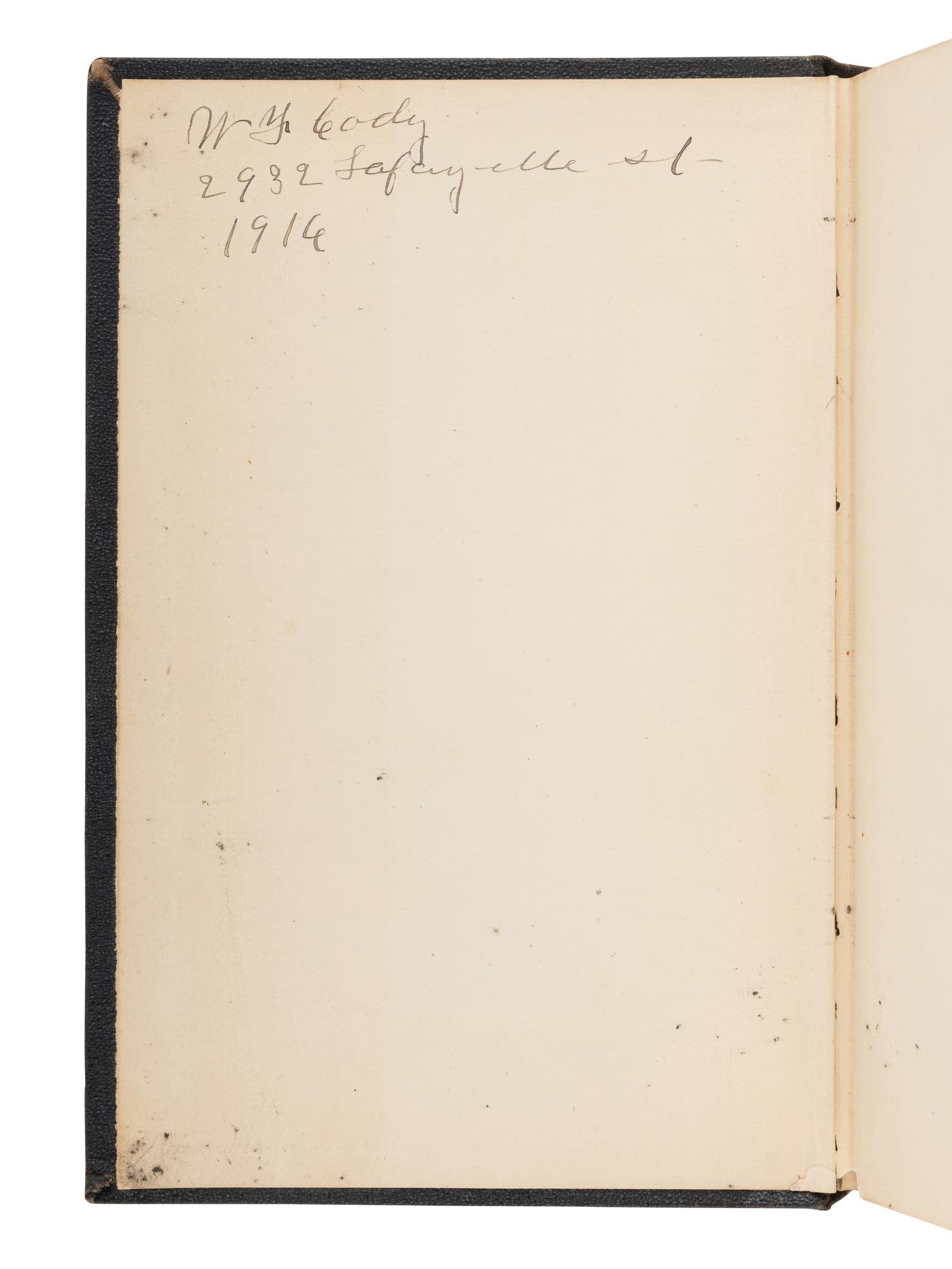 [CODY, William Frederick (“Buffalo Bill”) (1846-1917), his copy.] KERCHEVAL, Samuel (1767-1845). A History of the Valley of Virginia . Woodstock, VA: W.N. Grabill, 1902.