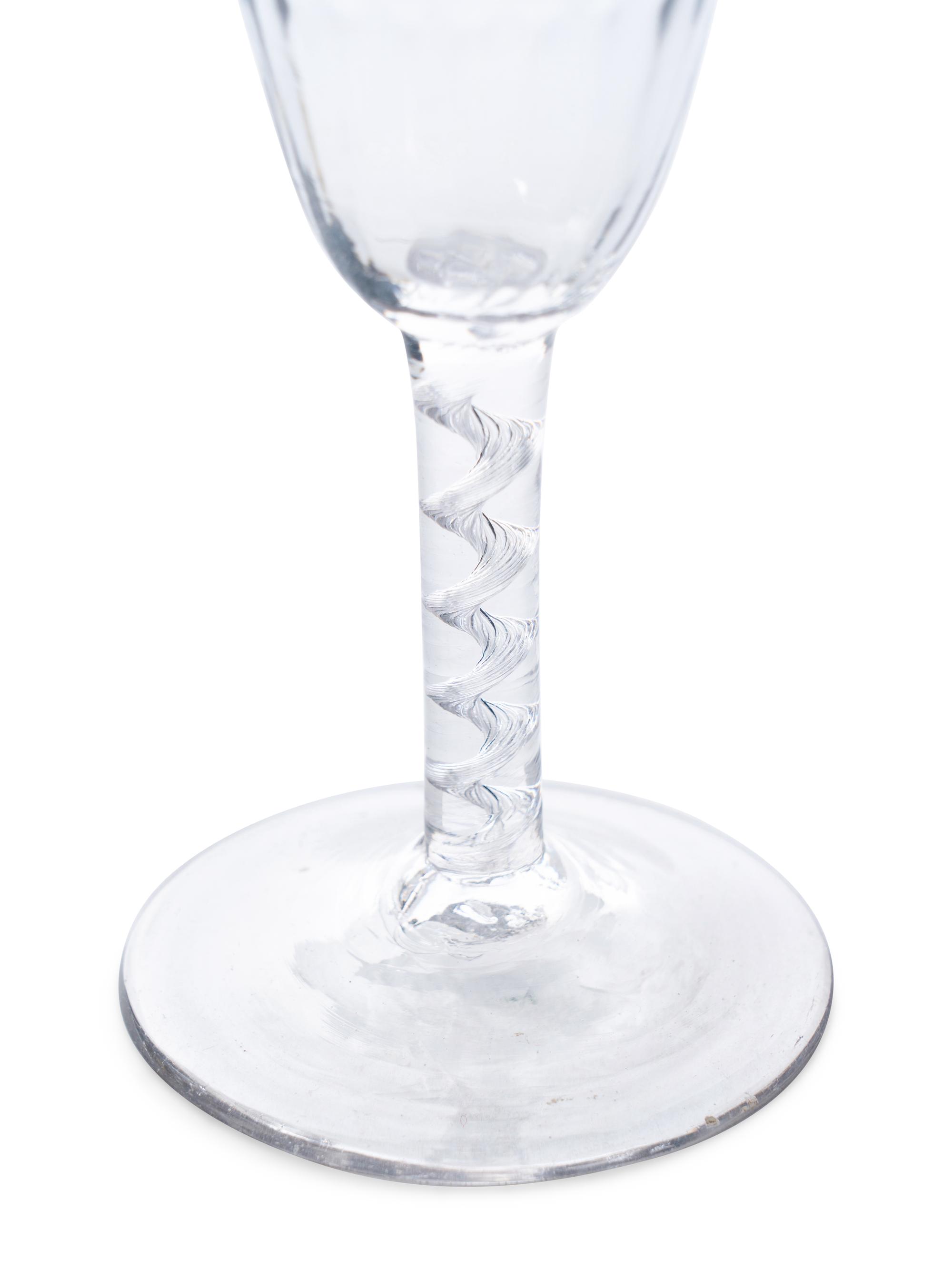A Group of Three Georgian Wine Stems