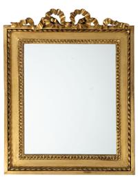 A French Carved Giltwood Mirror