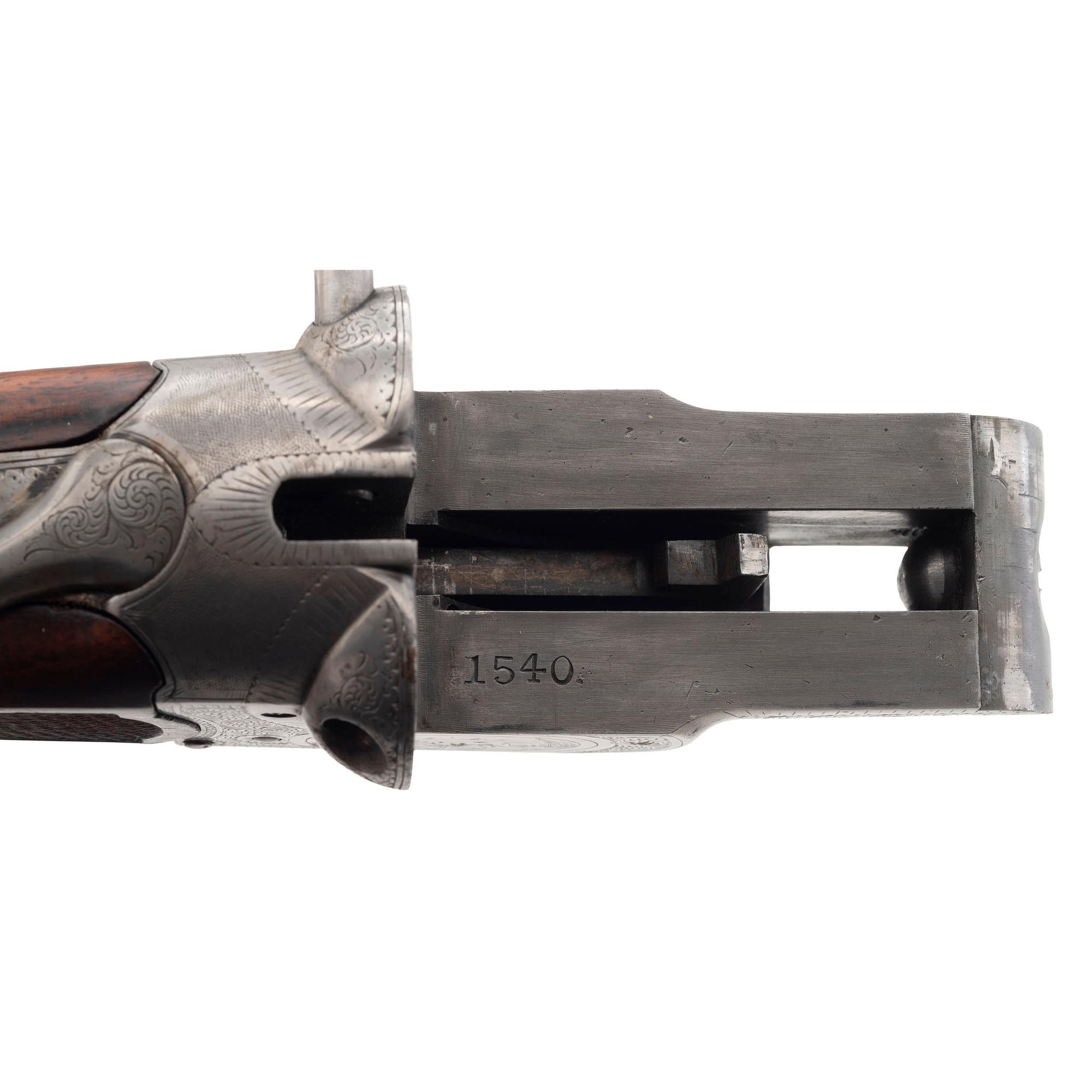 **D.M. Lefever Company Crossbolt SxS Hammerless 20ga. with Krupp Steel Barrels