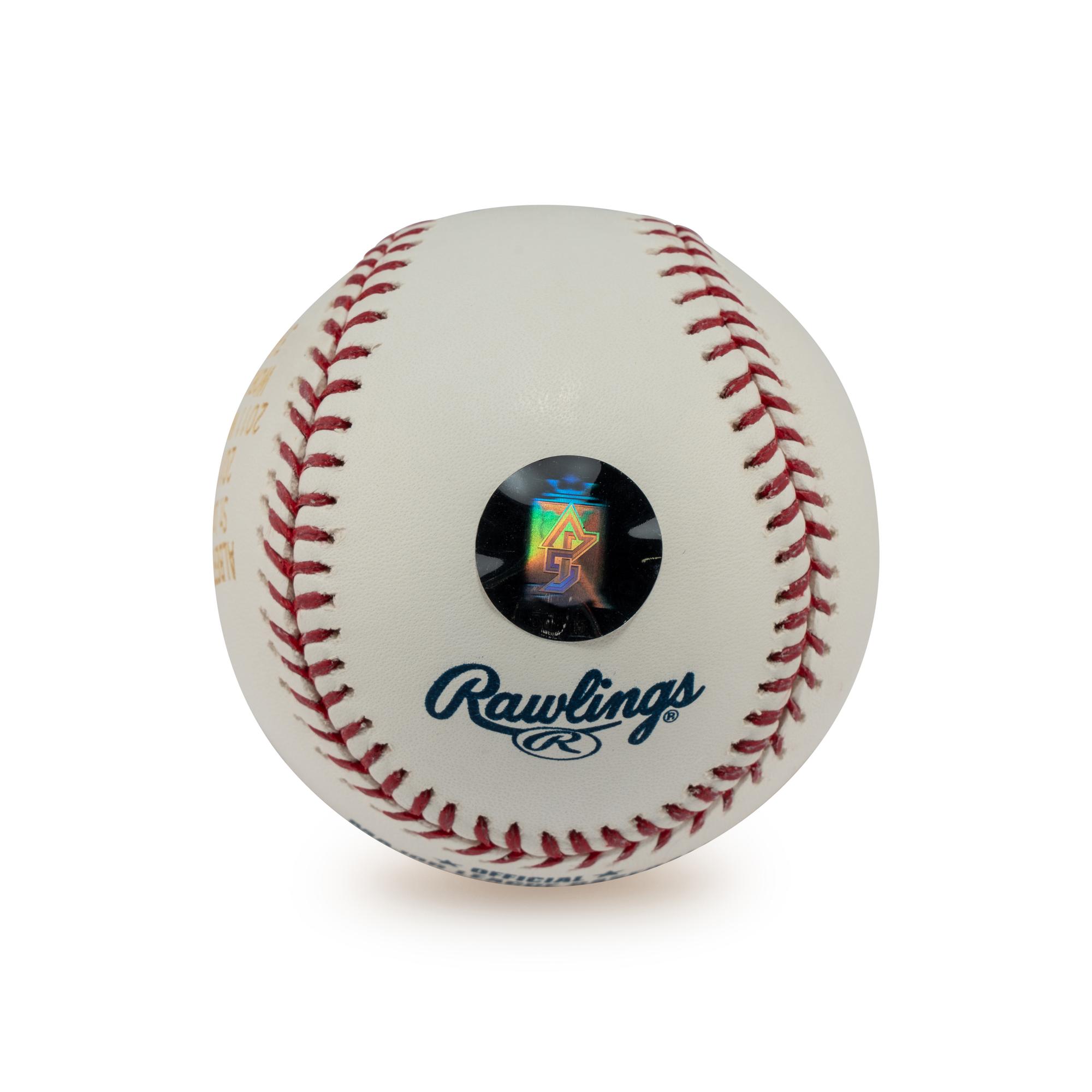 An Albert Pujols Single Signed Autograph 2011 World Series Baseball (Beckett Authentication Services)