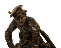A Cossack on a Drinking Horse, Later Cast After the Model