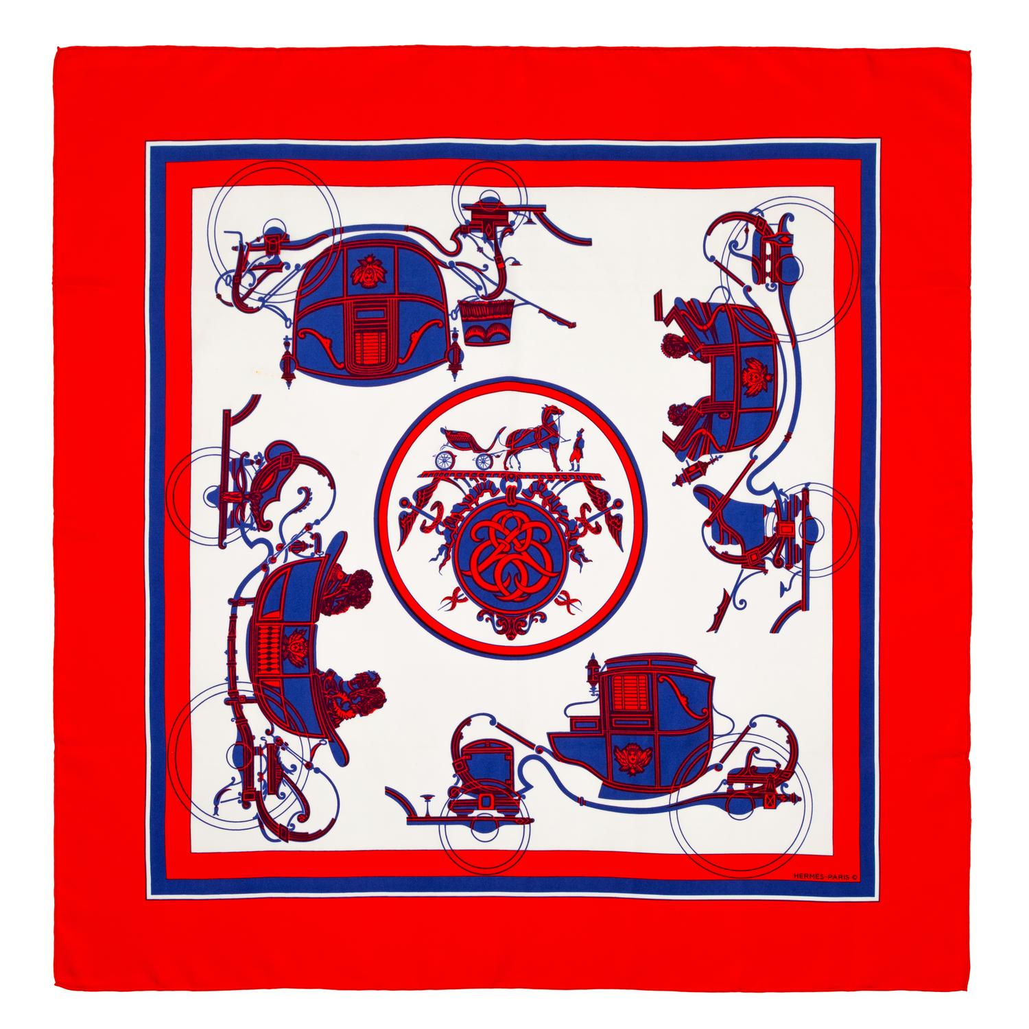 Hermès 90cm Silk Scarf