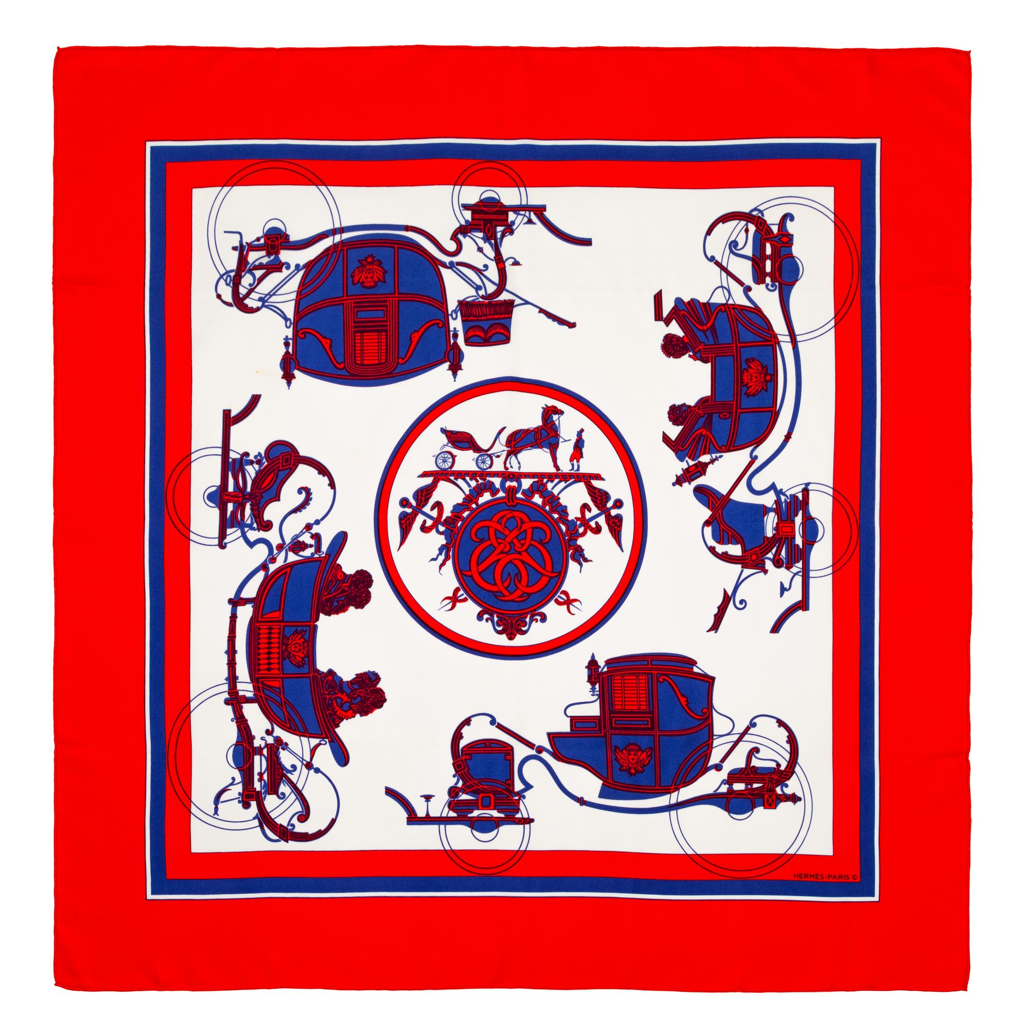 Hermès 90cm Silk Scarf