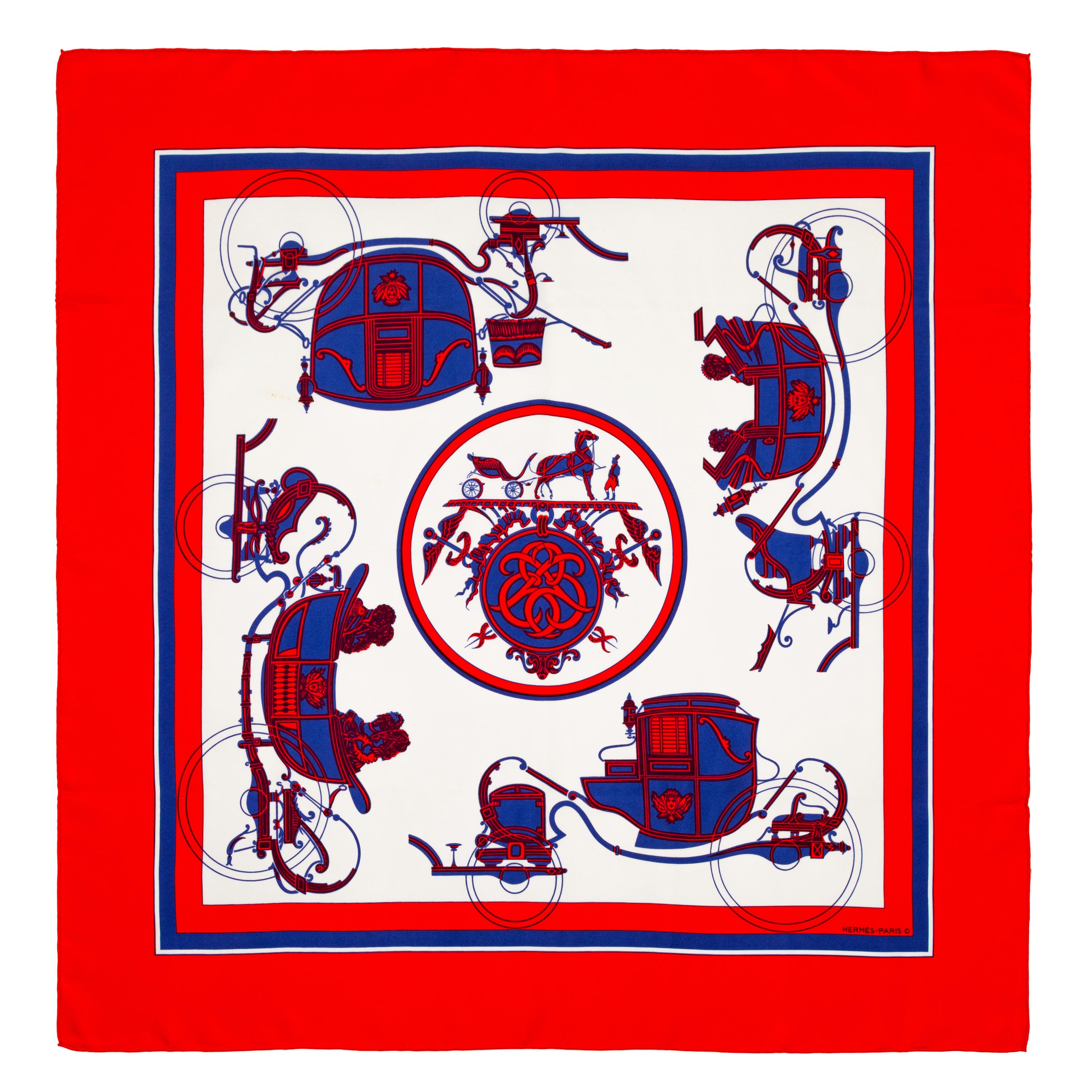 Hermès 90cm Silk Scarf