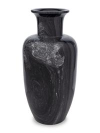 A Modern Black Marble Vase