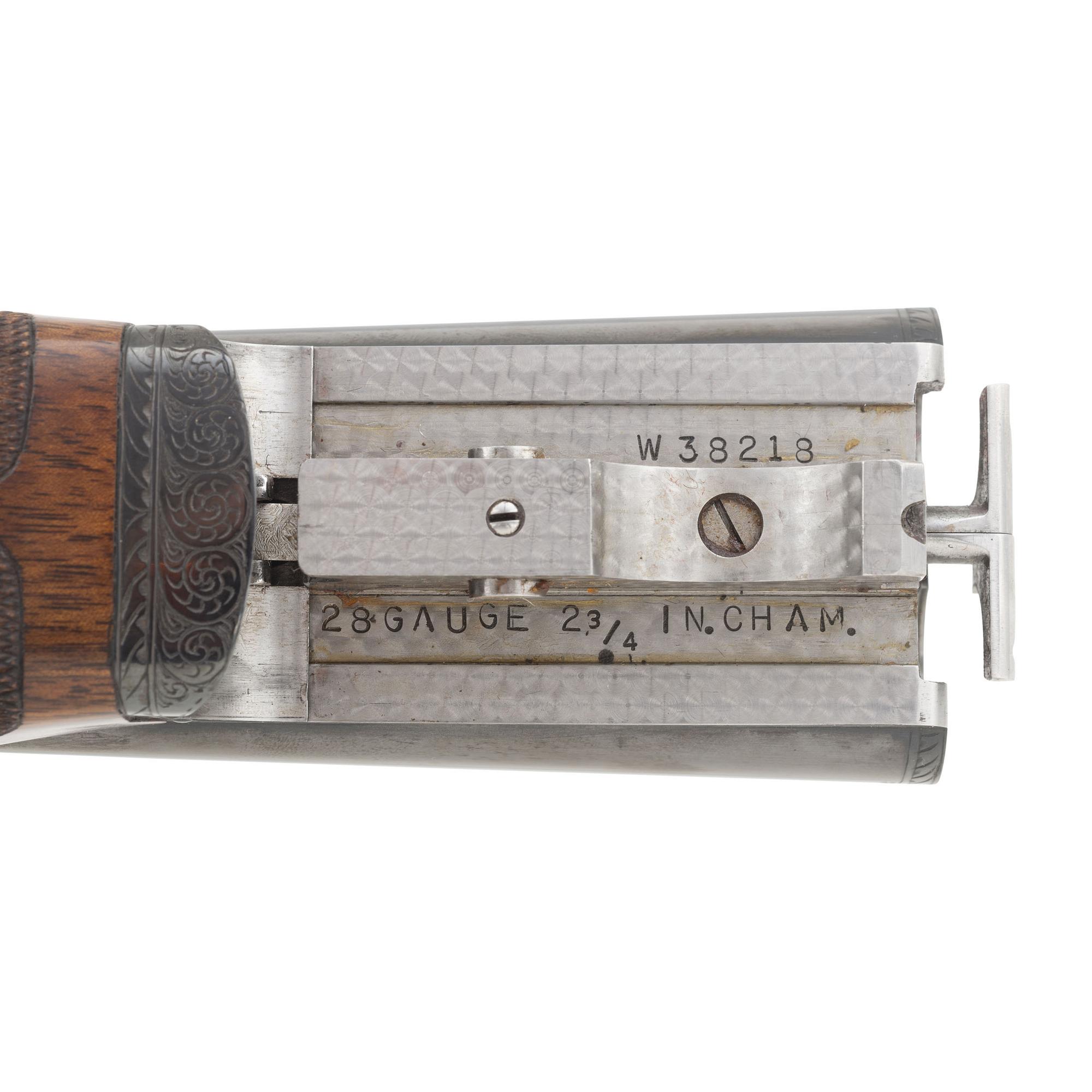 *Connecticut Shotgun Winchester Model 21-5 Standard Frame 28 Gauge Shotgun in Travel Case