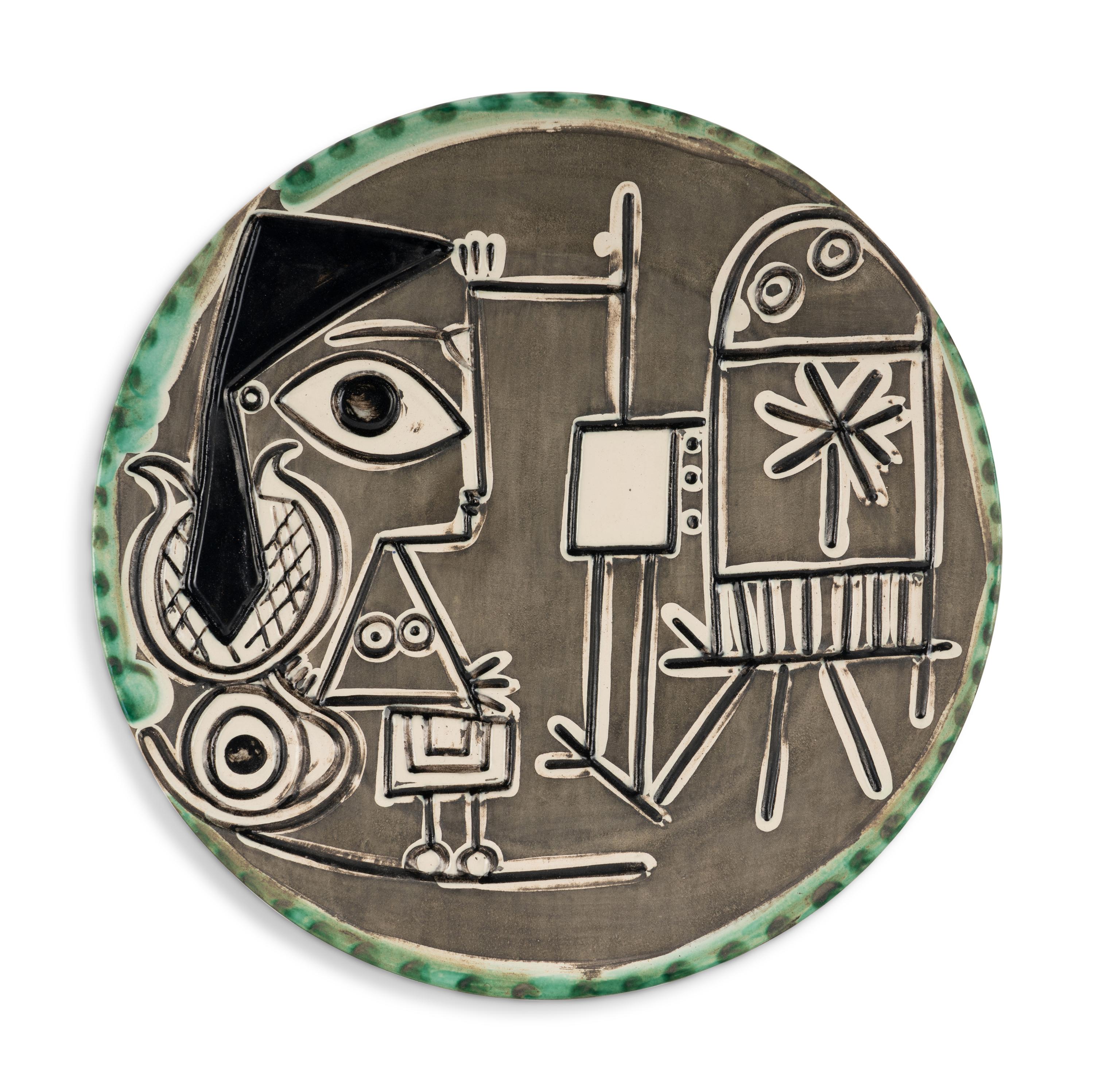 Jacqueline au chevalet (A.R. 333), 1956