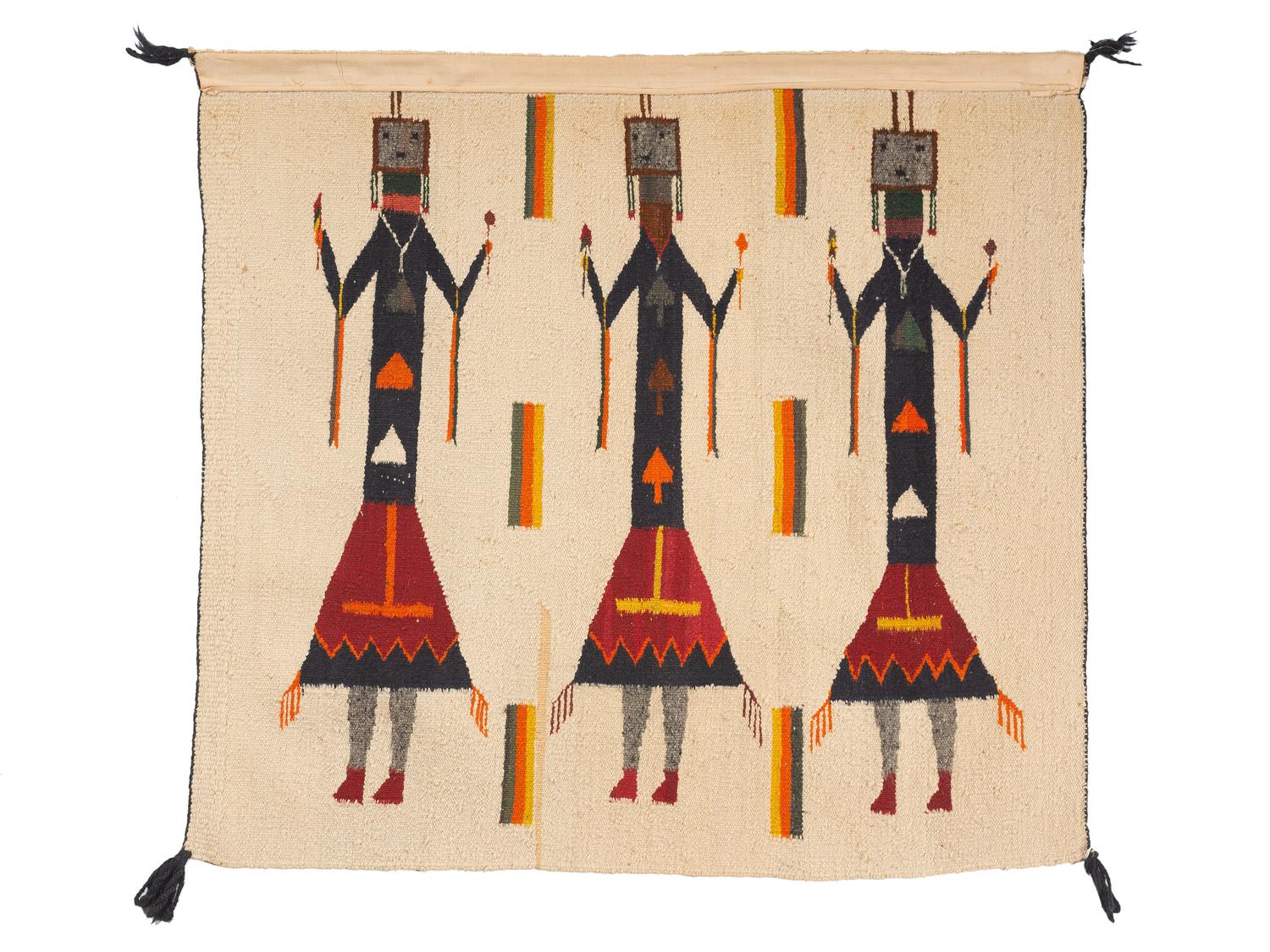 Navajo Gallup Yei Weaving / Rug