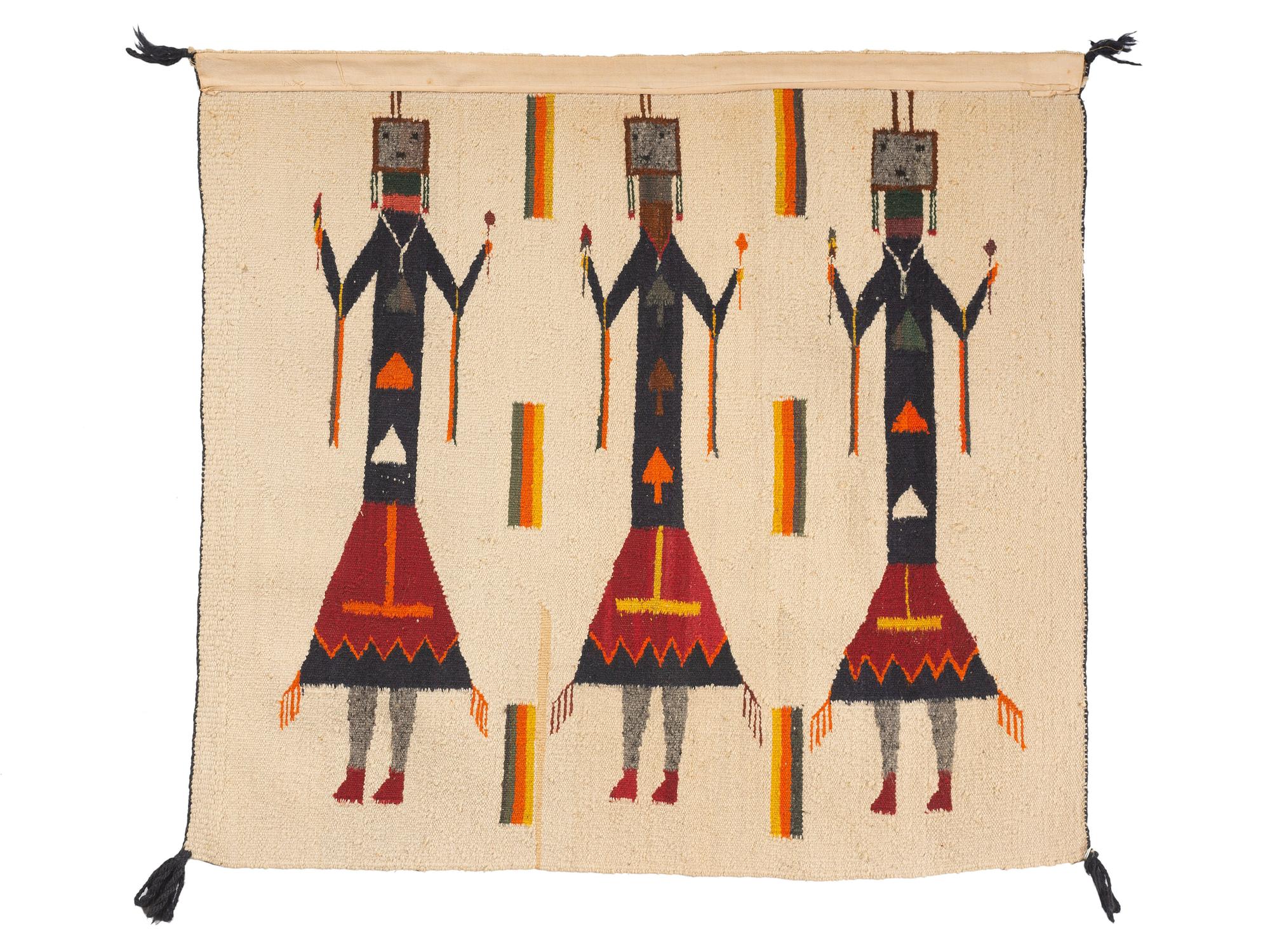 Navajo Gallup Yei Weaving / Rug