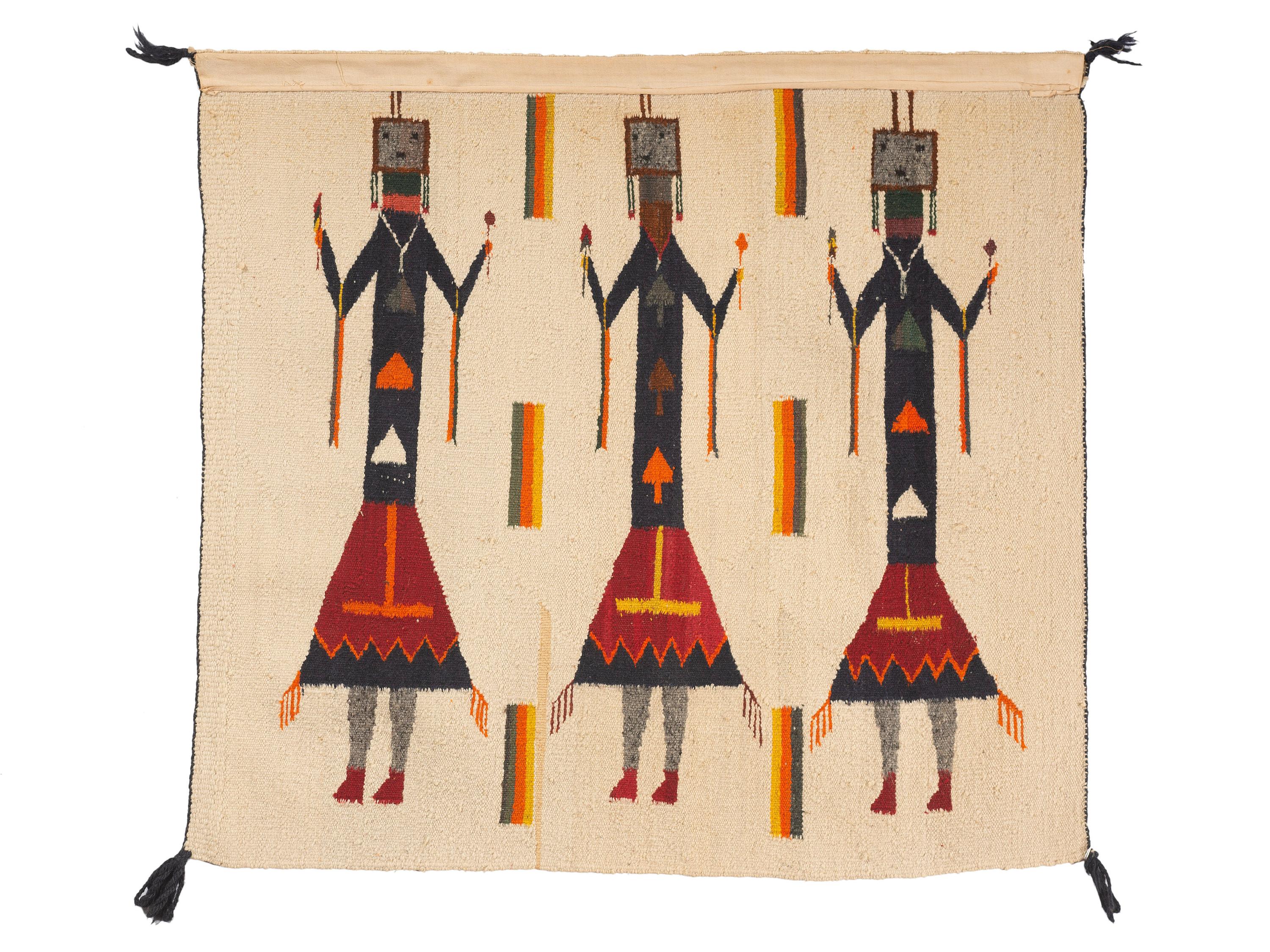Navajo Gallup Yei Weaving / Rug