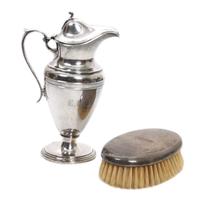 Two American Silver Gentleman's Articles Height of first 7 inches