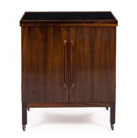 Torbjorn Afdal (Norwegian, 1917-1999), BRUKSBO, a rosewood bar cart