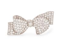 McTeigue, Diamond Bow Brooch