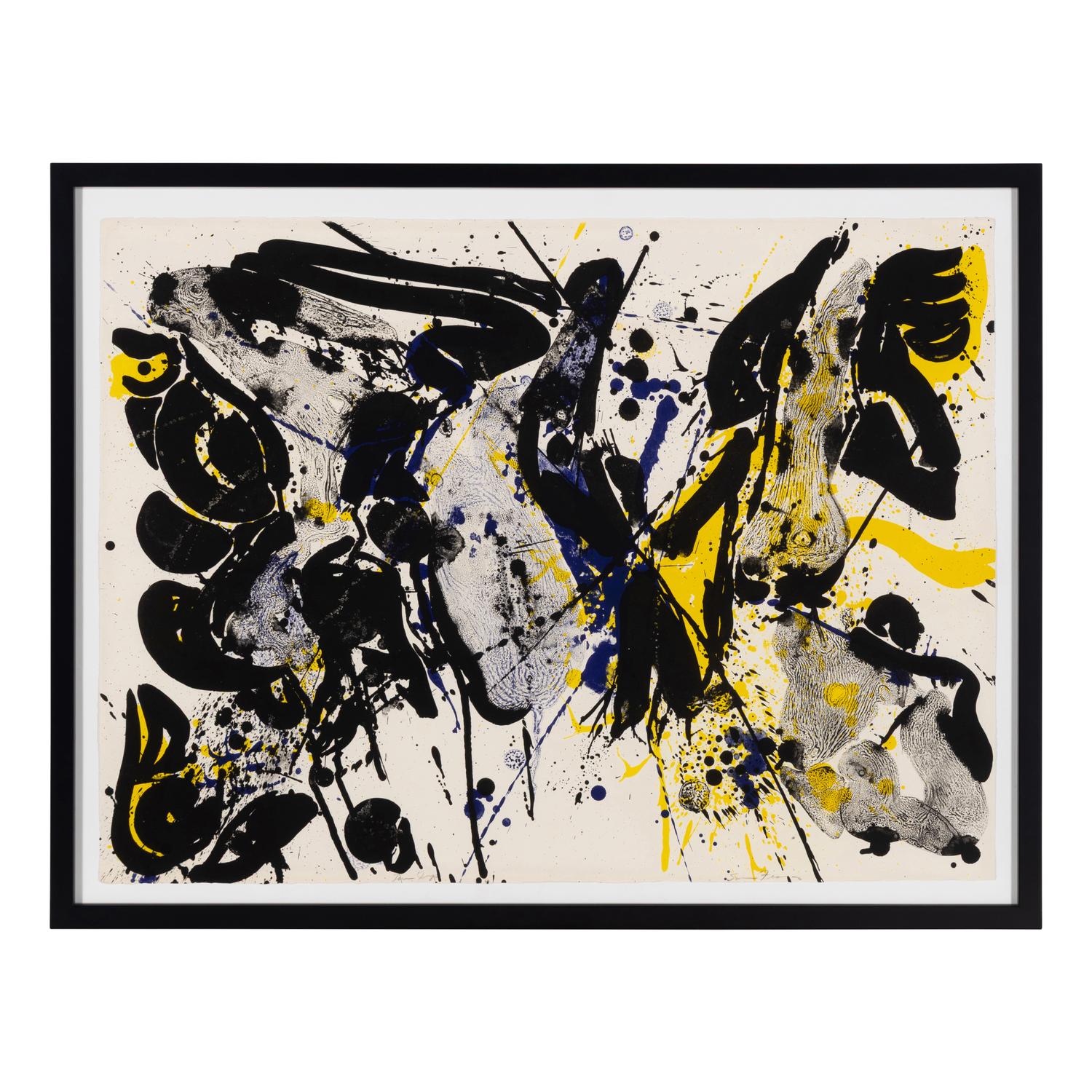 Sam Francis (American, 1923-1994) — For Miro I, 1963