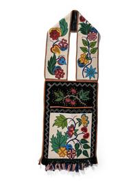 Anishinaabe Beaded Bandolier Bag