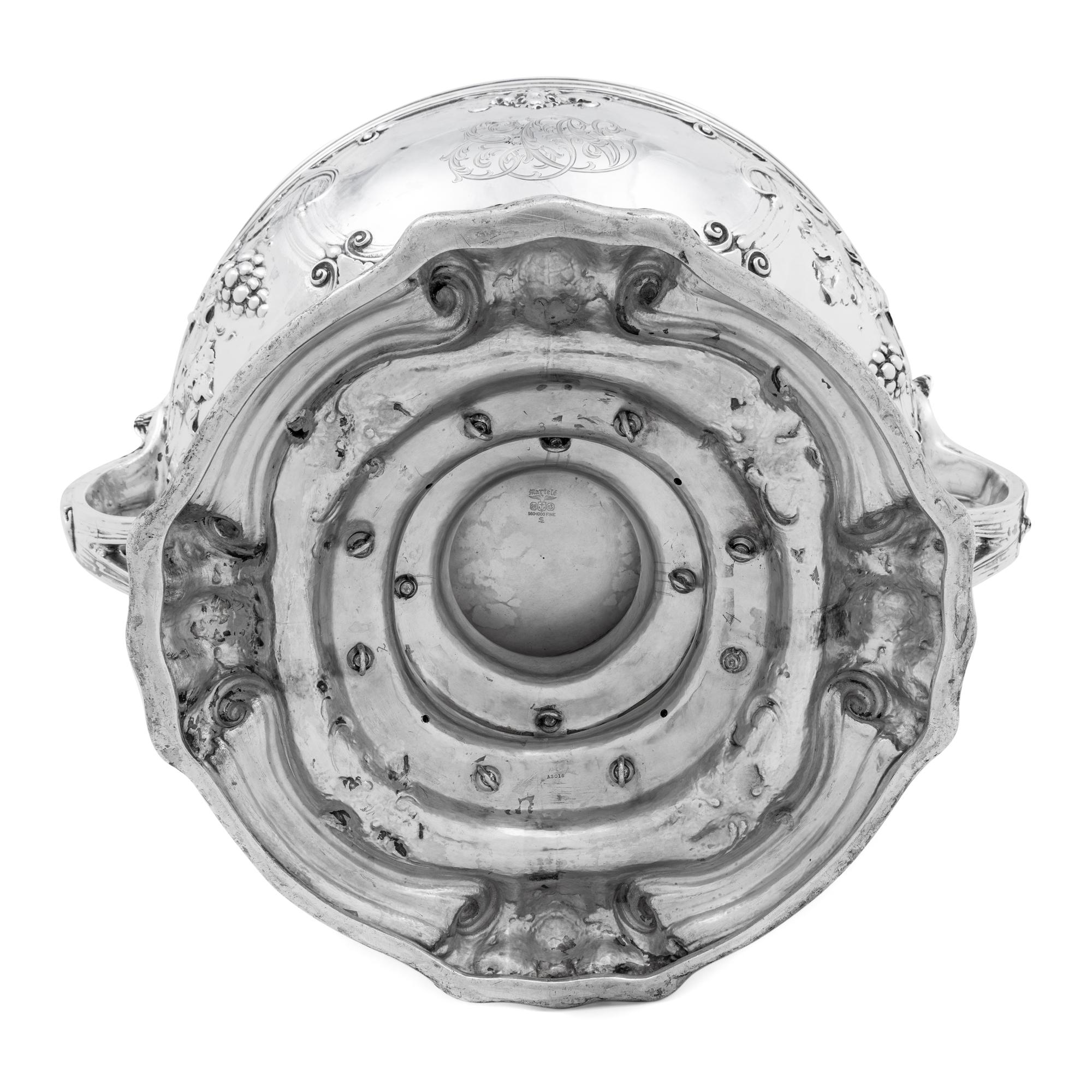 A Large Martelé Silver Punch Bowl Made for the 1904 Louisiana Purchase Exposition in St. Louis