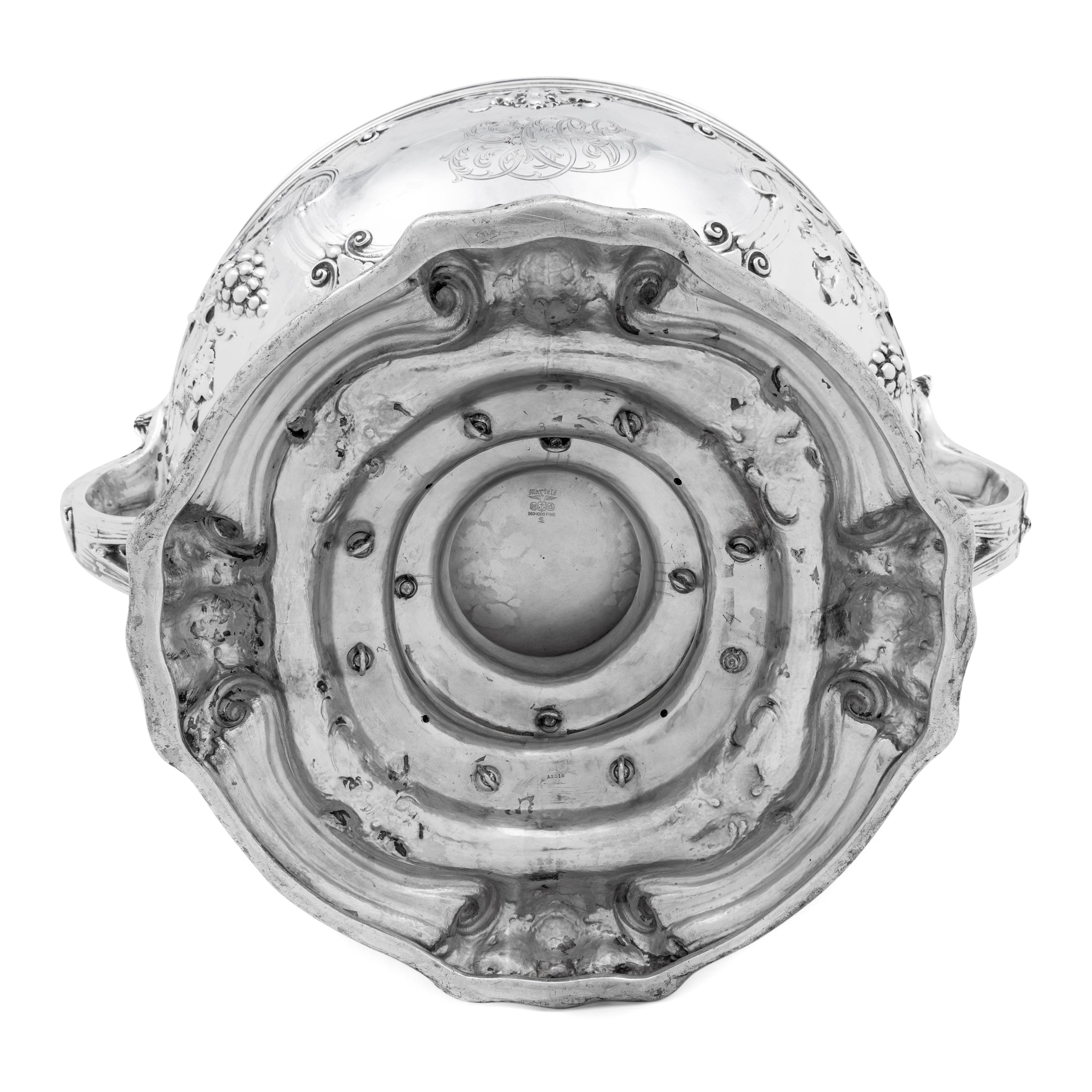 A Large Martelé Silver Punch Bowl Made for the 1904 Louisiana Purchase Exposition in St. Louis
