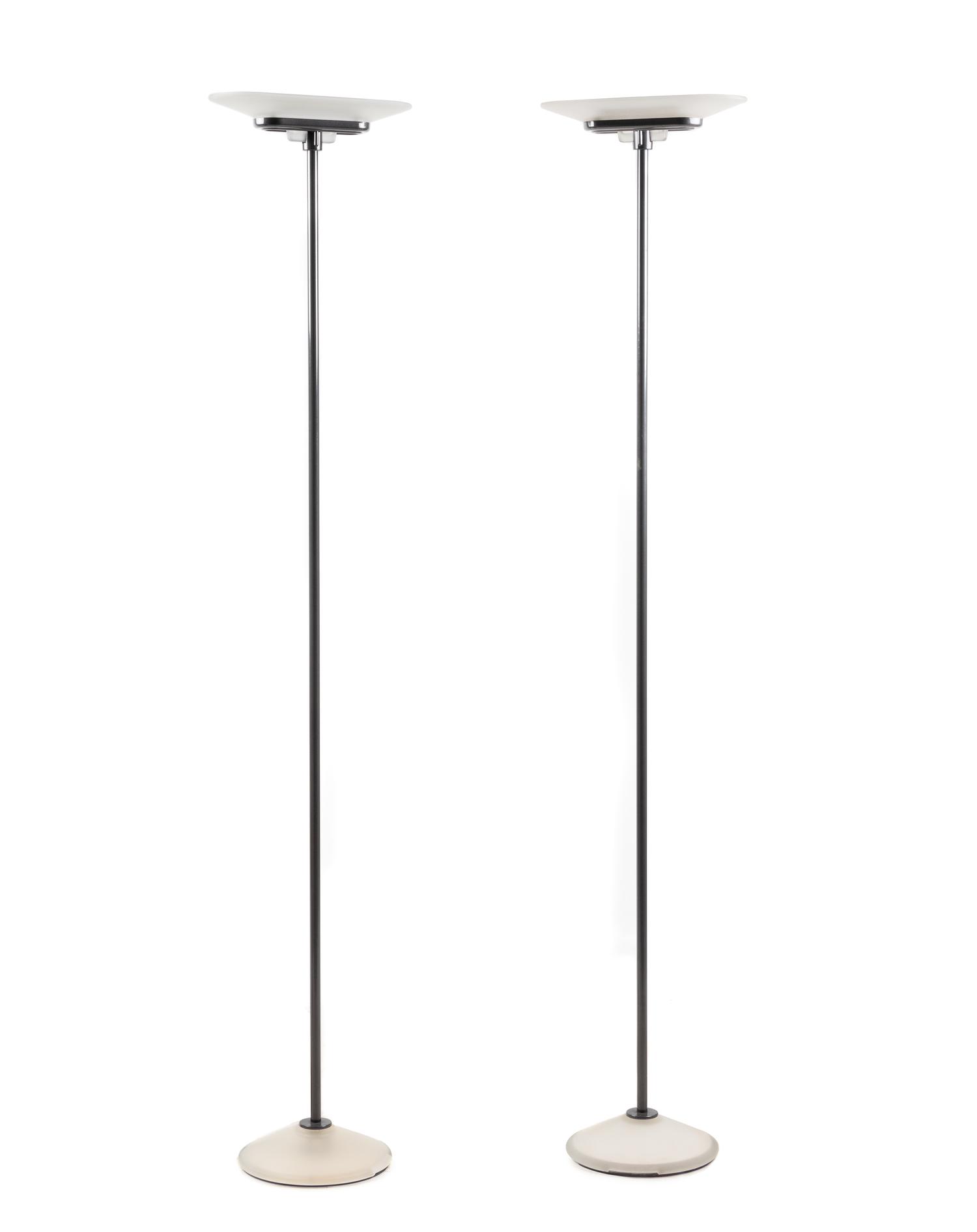 Jill Floor Lamp, Pair Arteluce, Italy