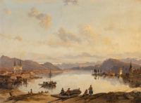 View of Lucerne, Switzerland , 1852