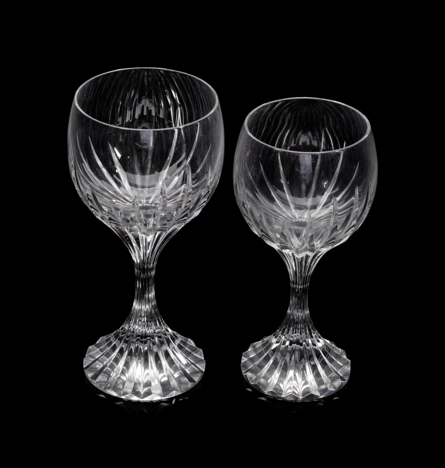 A Set of Baccarat Massena Stemware