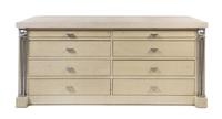 A Pair of Hollywood Regency Chests of Drawers