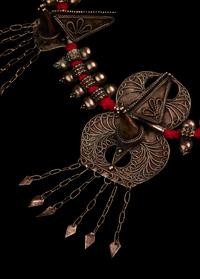 A Minangkabau Necklace with Buffalo Head