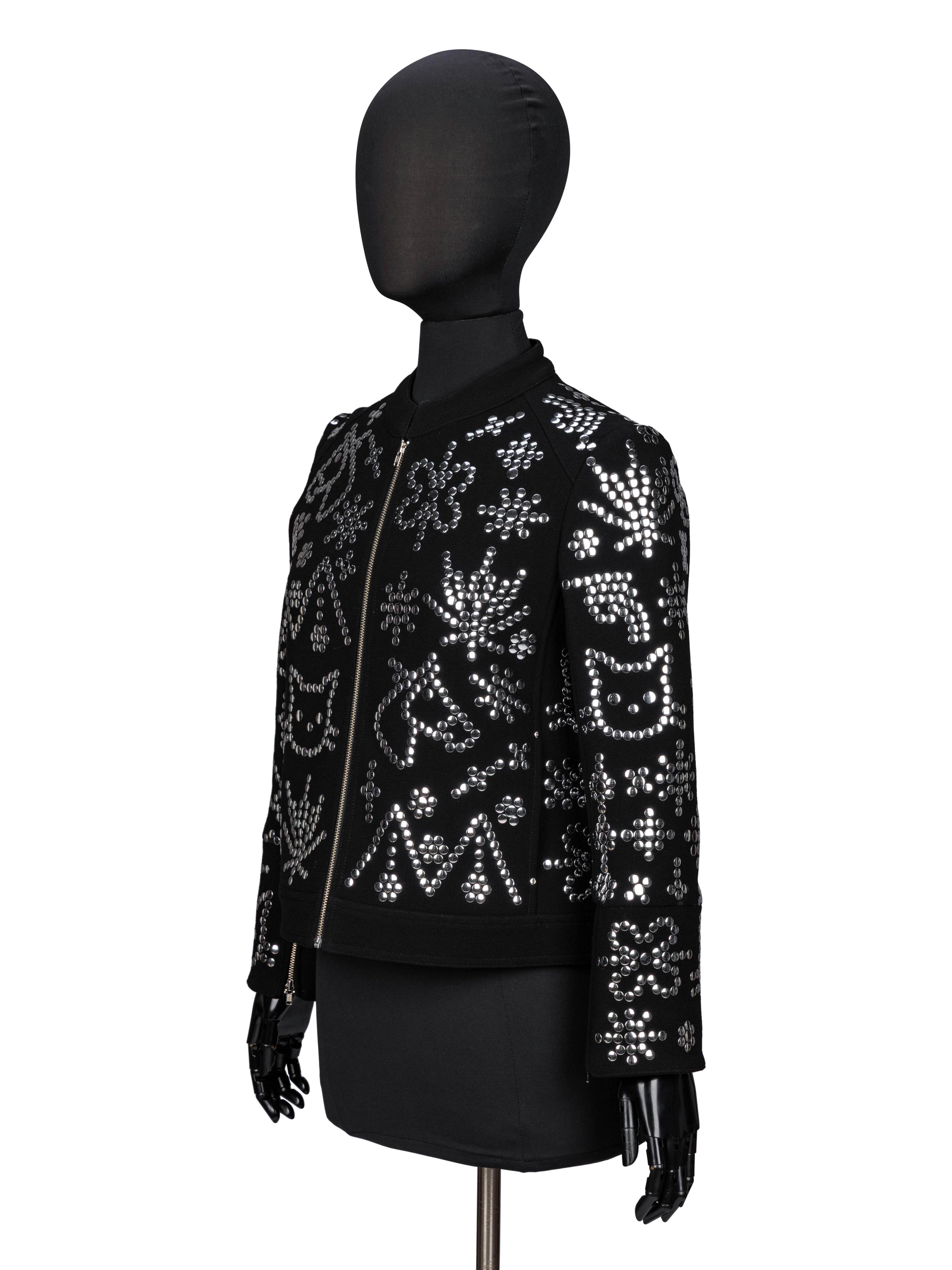 Libertine, Studded Black Wool Jacket