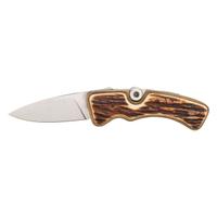 Rare Track Luger Knife with Staghorn Grip Scales