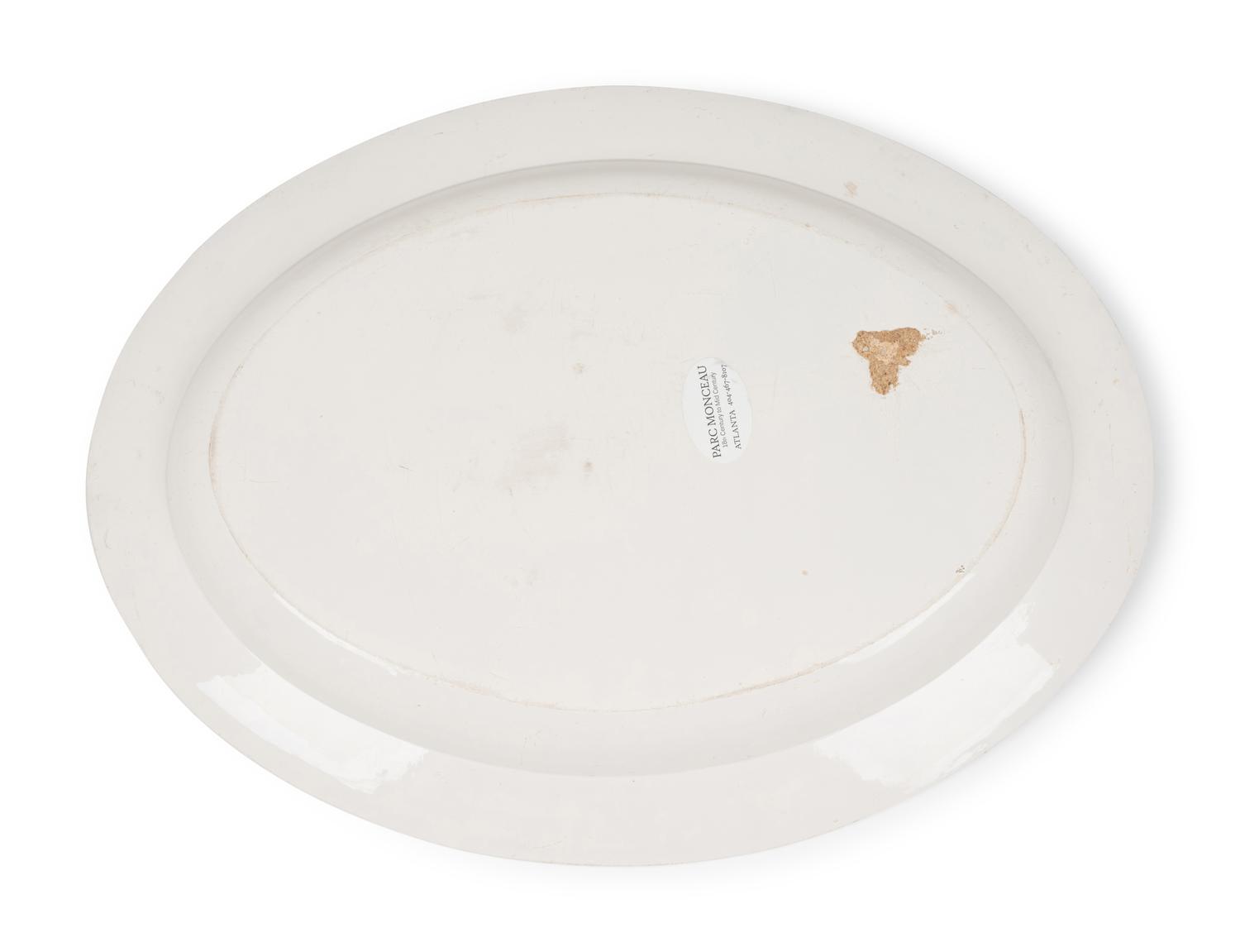 A French Creil Faience Platter