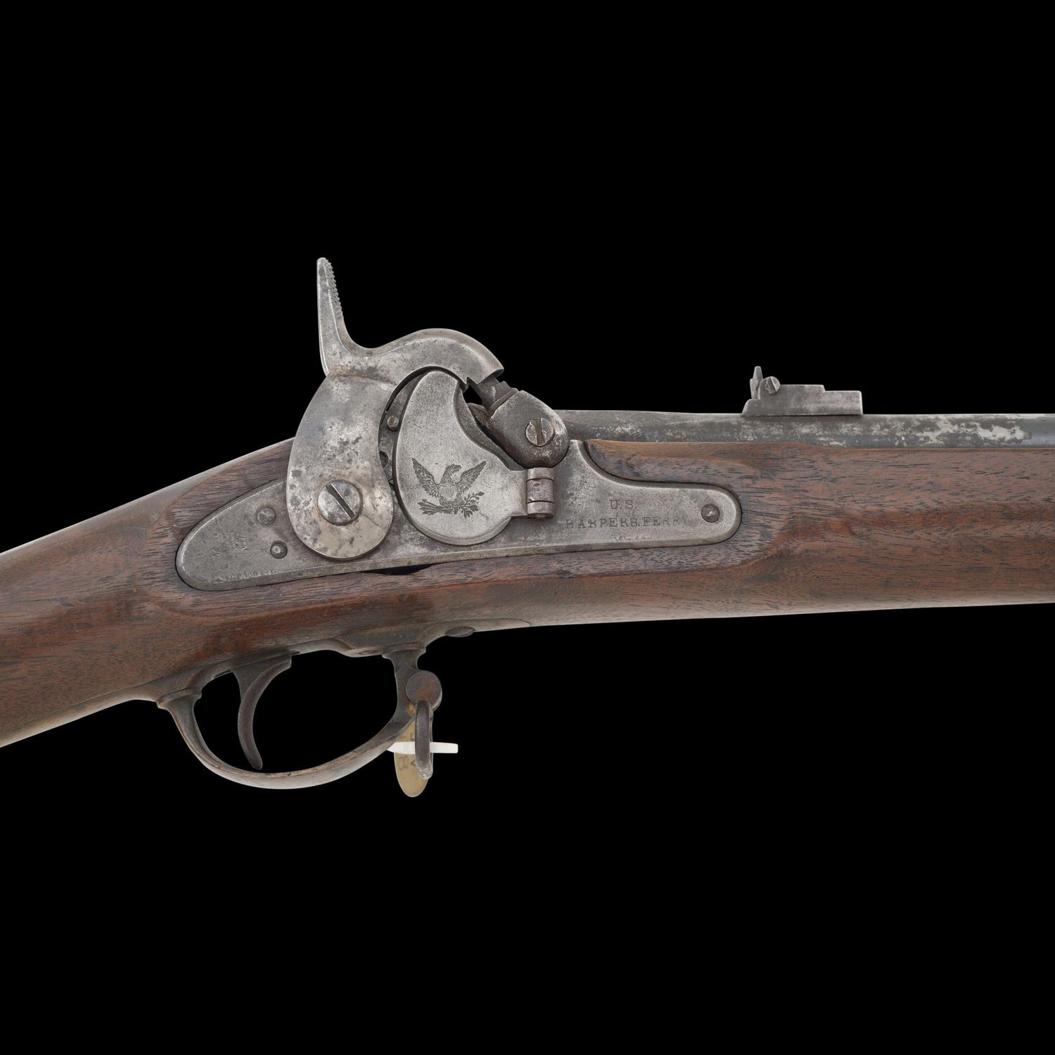 Published Southern Assembled US Model 1855 Harpers Ferry Rifle