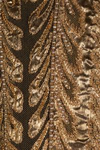 Chanel Haute Couture Embroidered Gold Net and Lamé Jacket, 1930s
