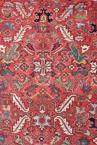 A Heriz Wool Rug